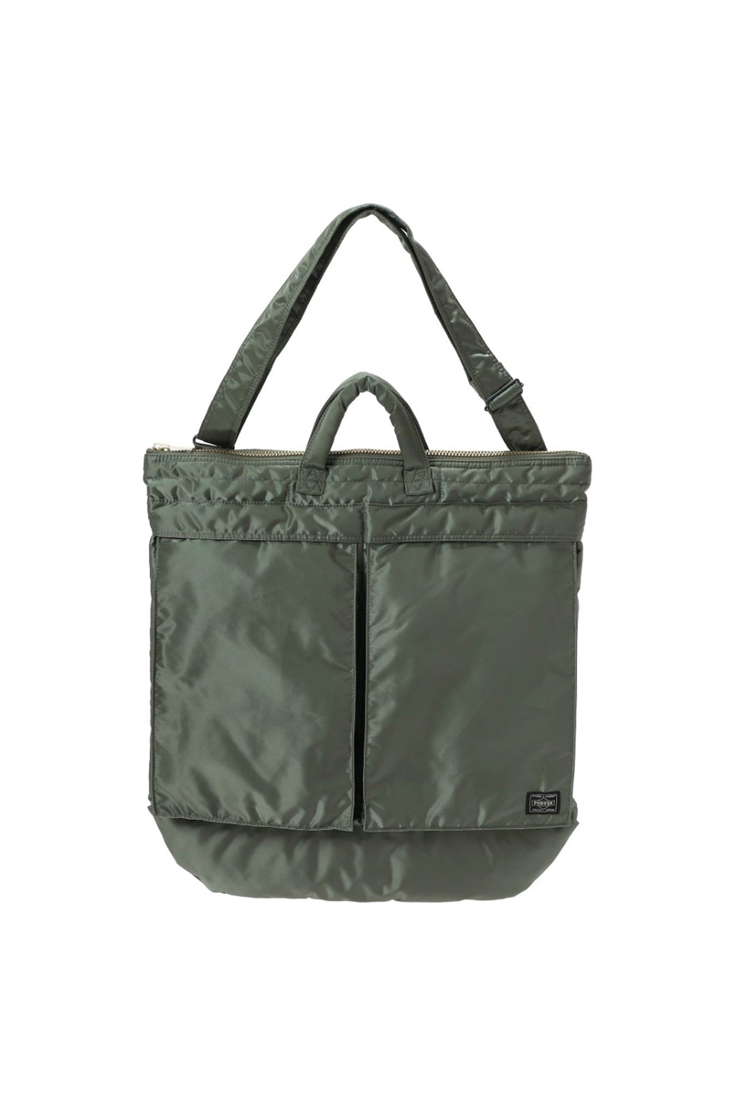 PORTER YOSHIDA & Co. - 토트백 - [PORTER YOSHIDA & CO] TANKER 2WAY HELMET BAG SAGE GREEN - 62278332