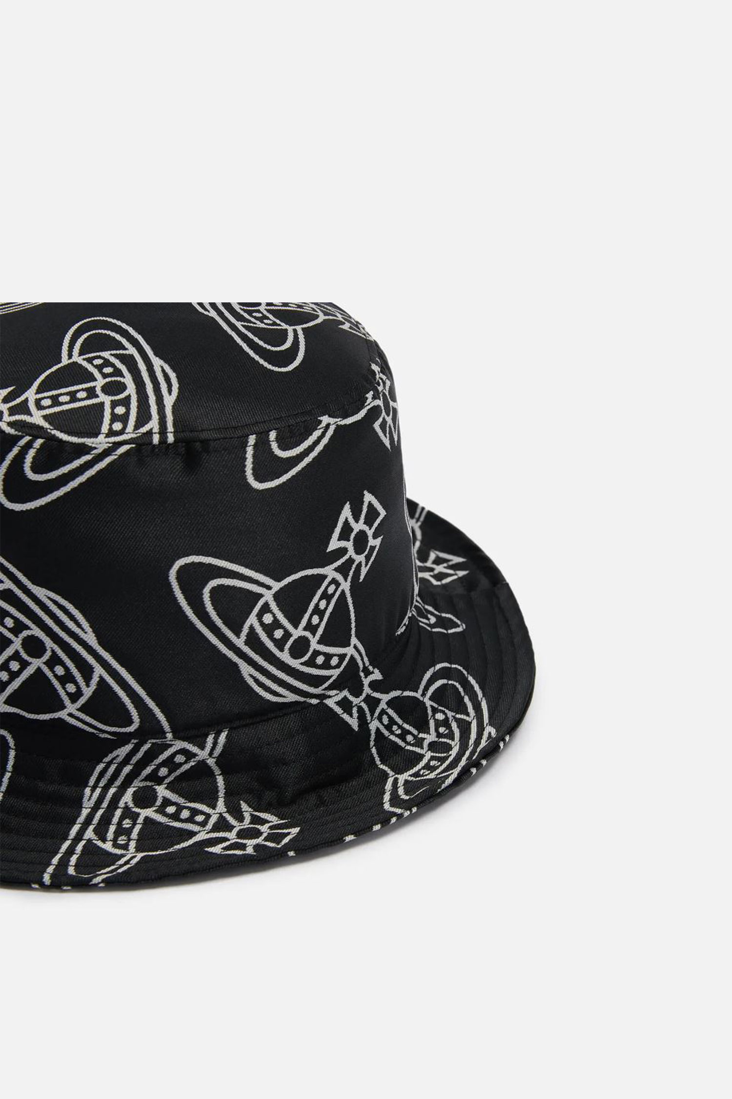 Vivienne Westwood - 모자 - [VIVIENNE WESTWOOD] ORB LINING BUCKET HAT 81020009-W00EJ-OL BLACK