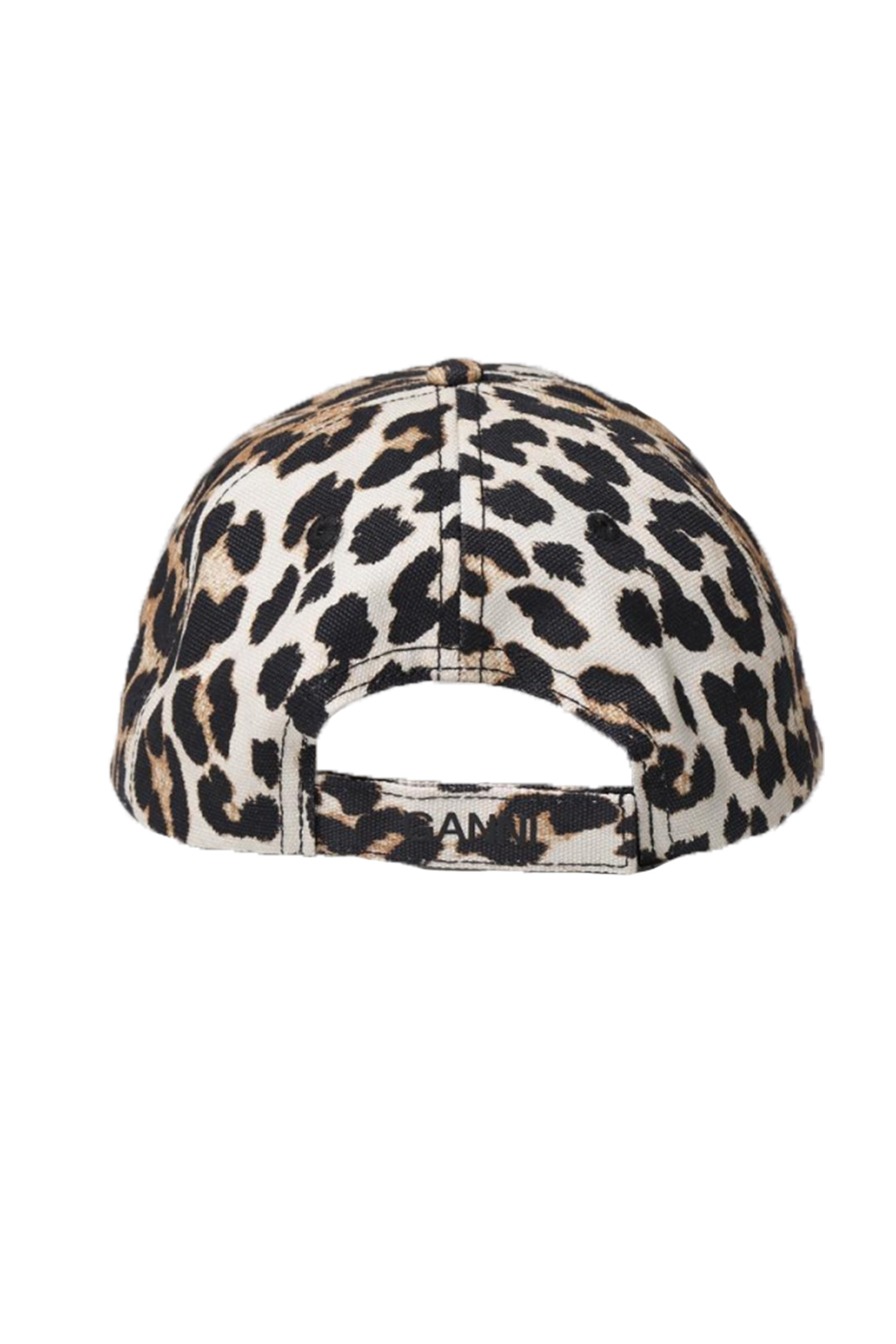 GANNI - 모자 - [GANNI] Cotton Canvas Cap A4259 Leopard 943