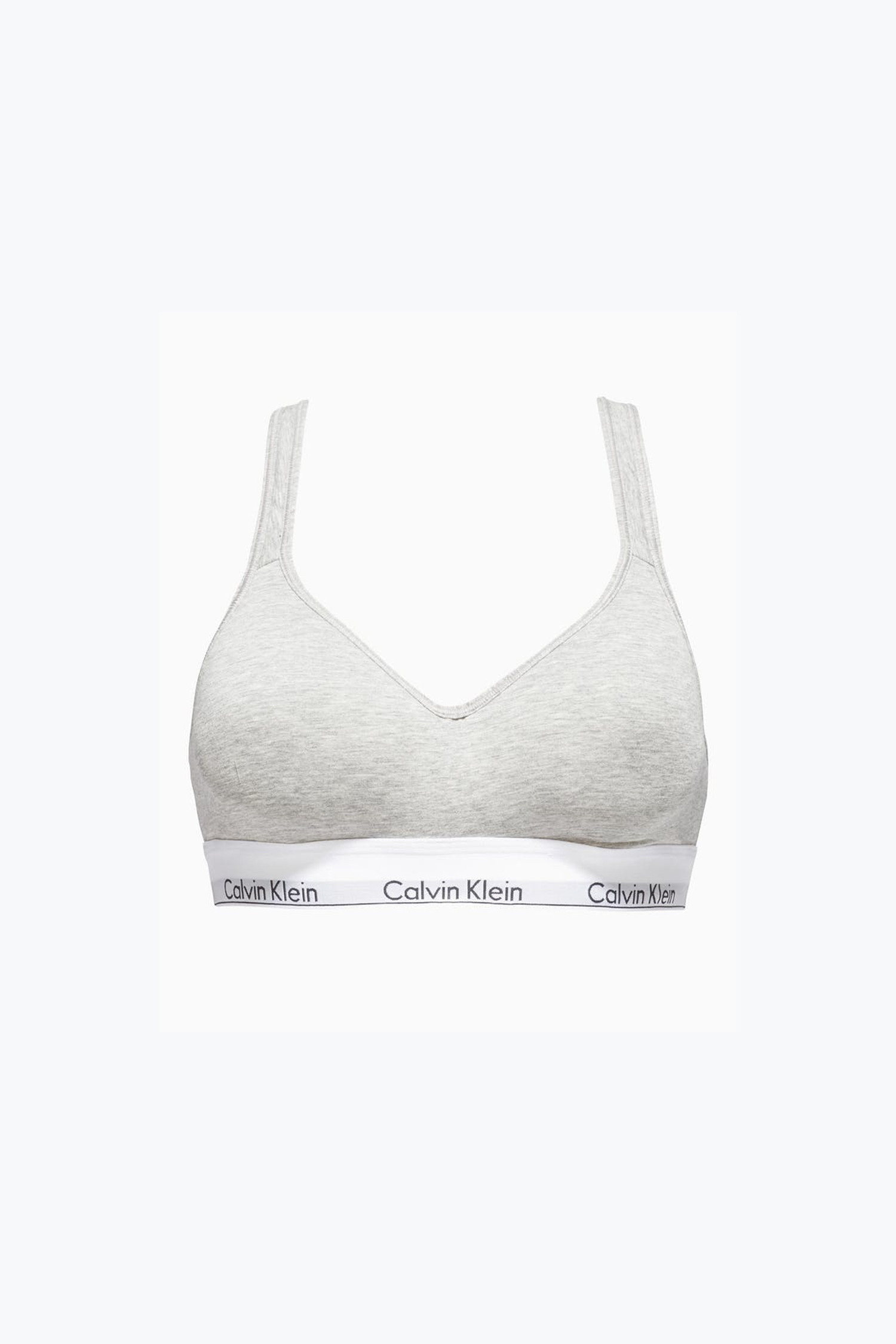 [CALVIN KLEIN UNDERWEAR] PADDED BRALETTE QF1654 - GREY HEATHER