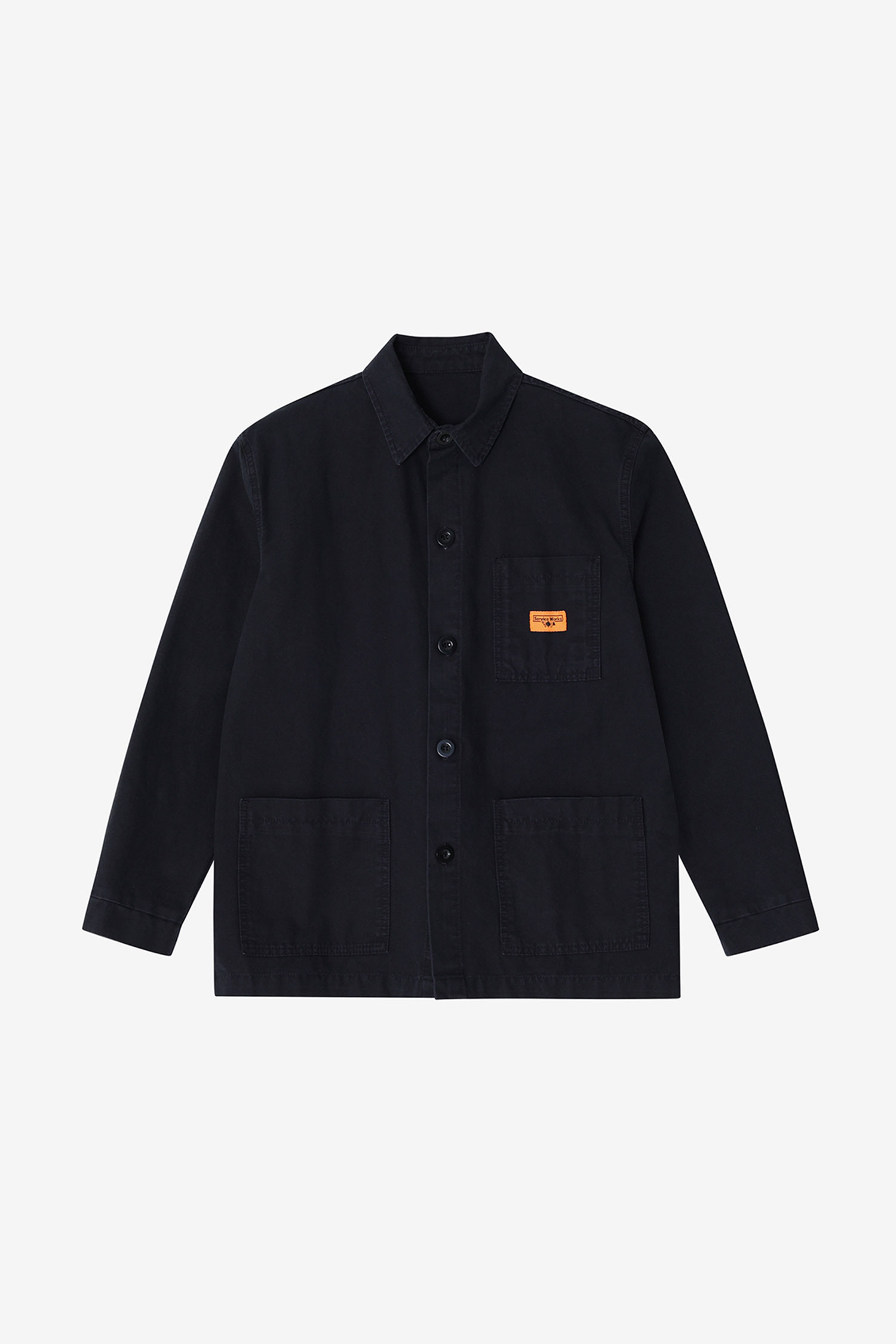 [Service Works] Canvas Coverall Jacket - Black