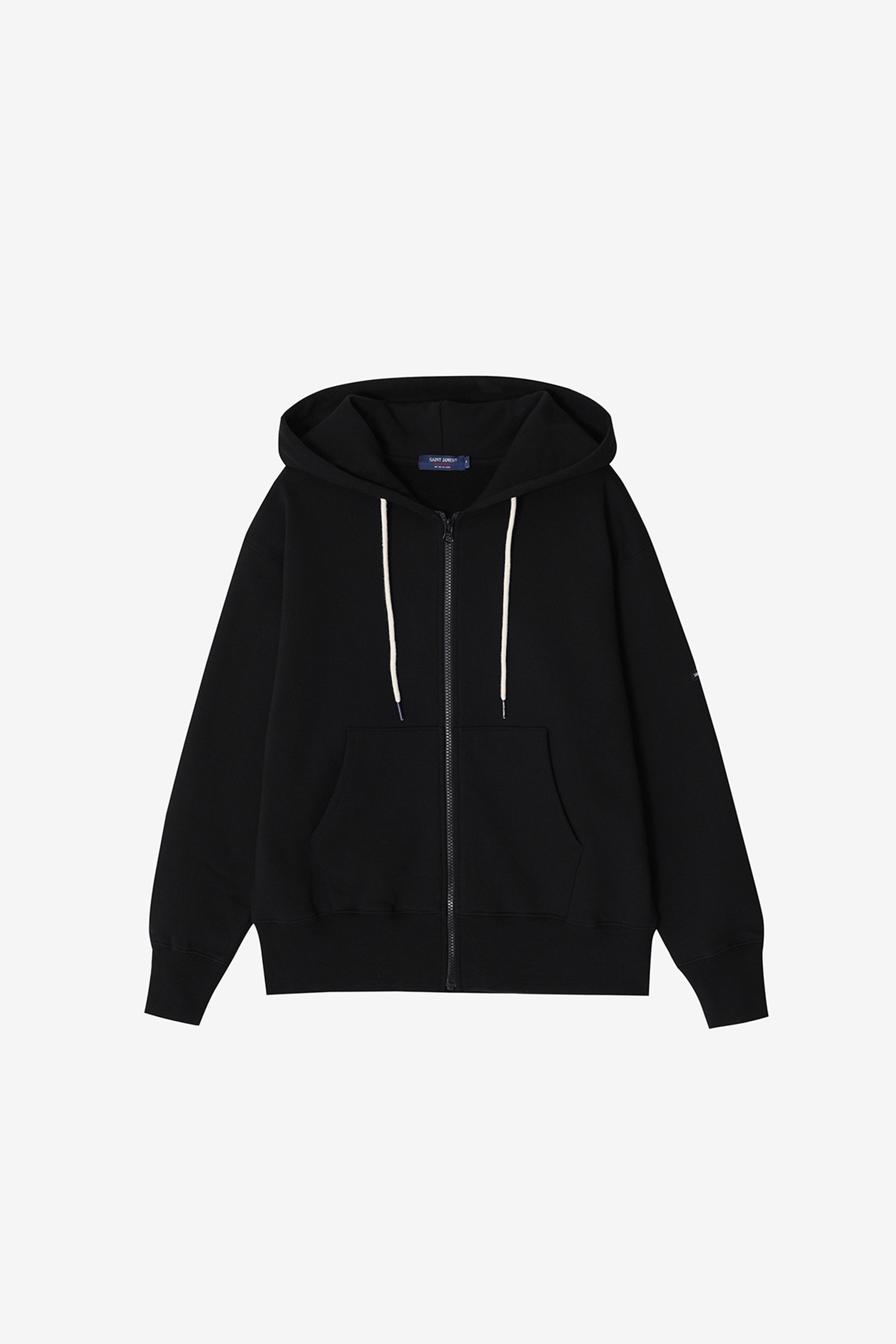 [Saint James] Bon Bon Hoodie Zip-Up - Noir