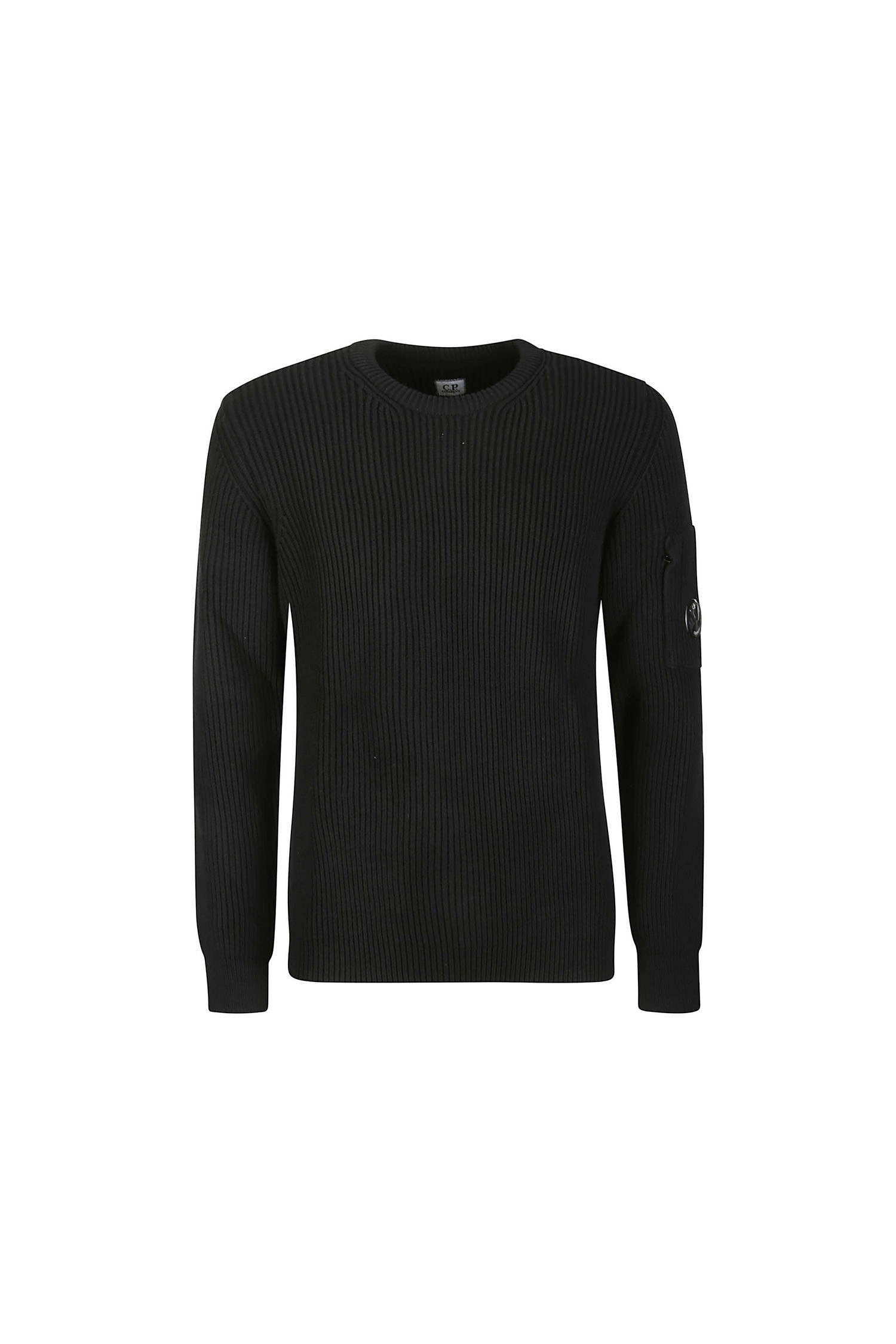 [C.P COMPANY] FULL RIB CREW NECK JUMPER 999