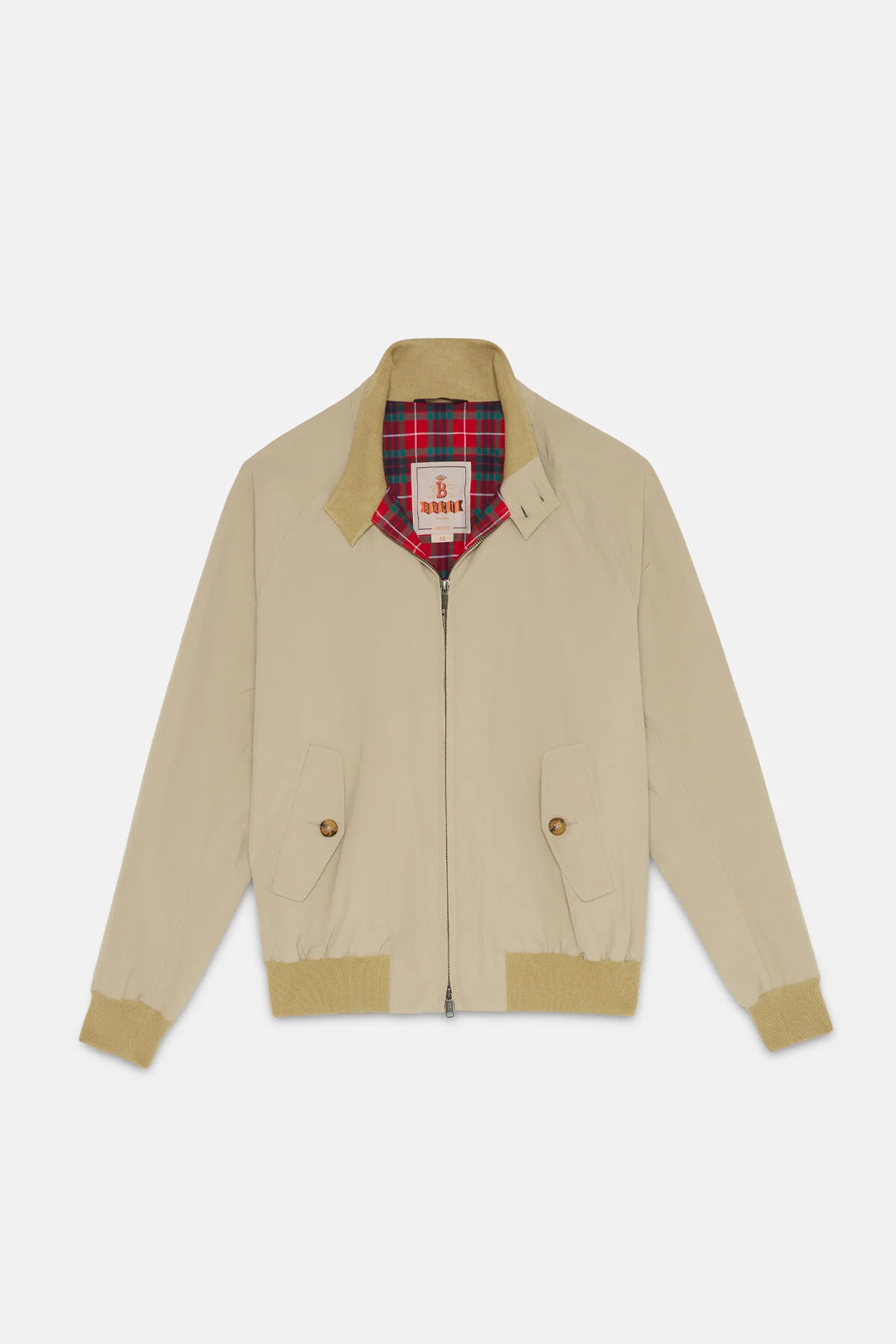 [BARACUTA] G9 BARACUTA HARRINGTON JACKET - NATURAL