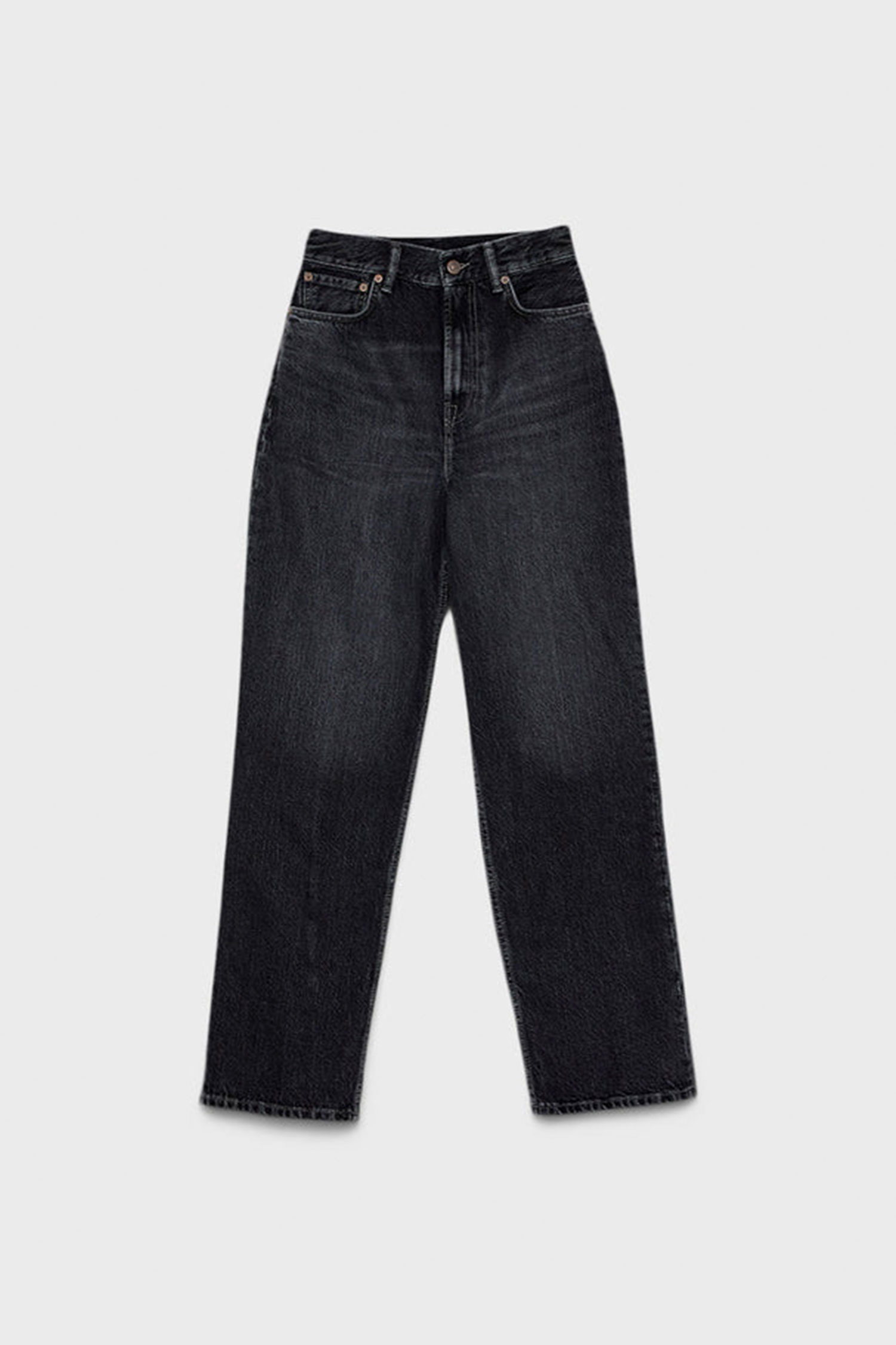 [ACNE STUDIOS] LOOSE FIT 5-POCKET DENIM PANTS - ACNE STUDIOS 1993 FADED BLACK DARK GREY