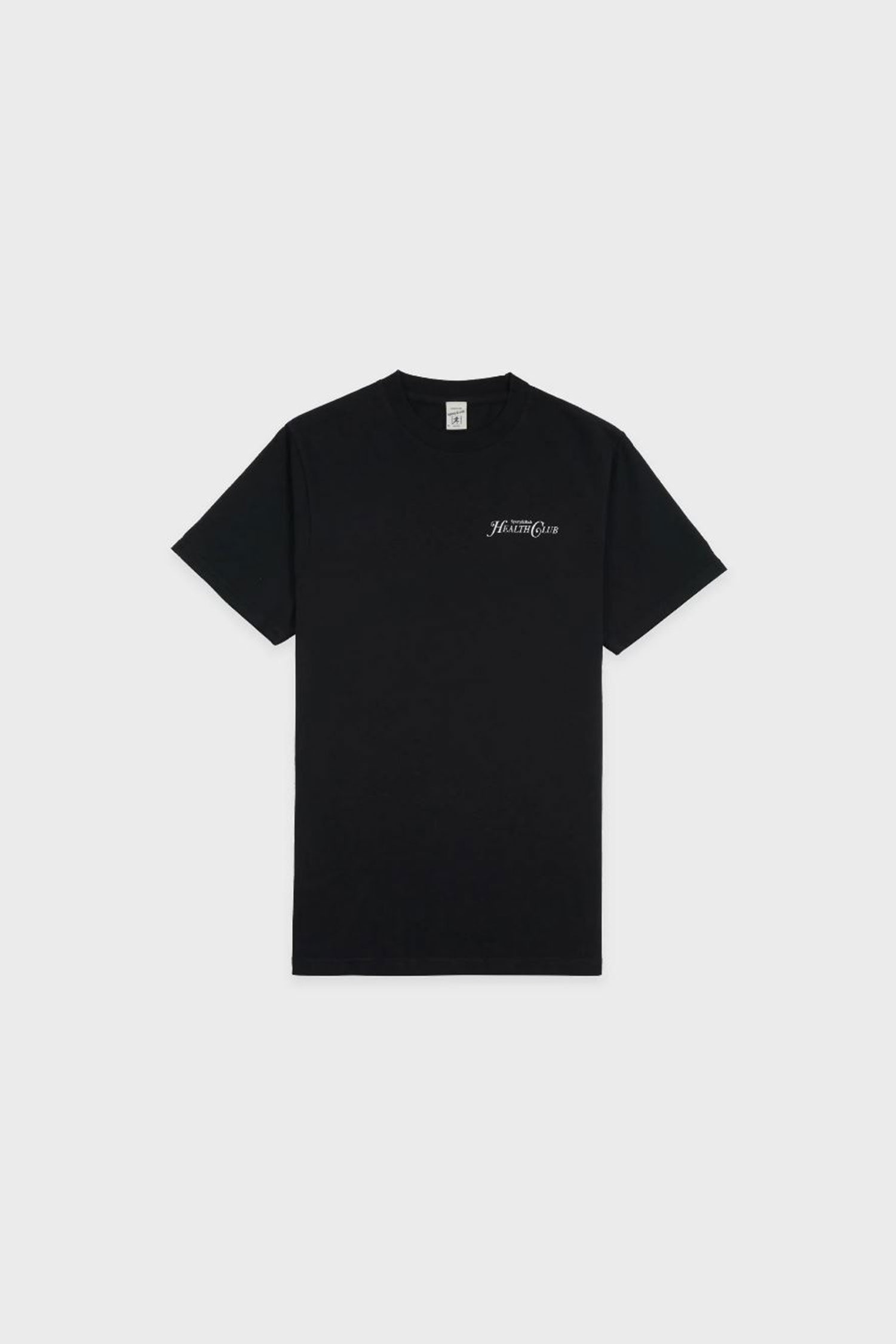 [SPORTY & RICH] RIZZOLI T SHIRT - TS625 BLACK