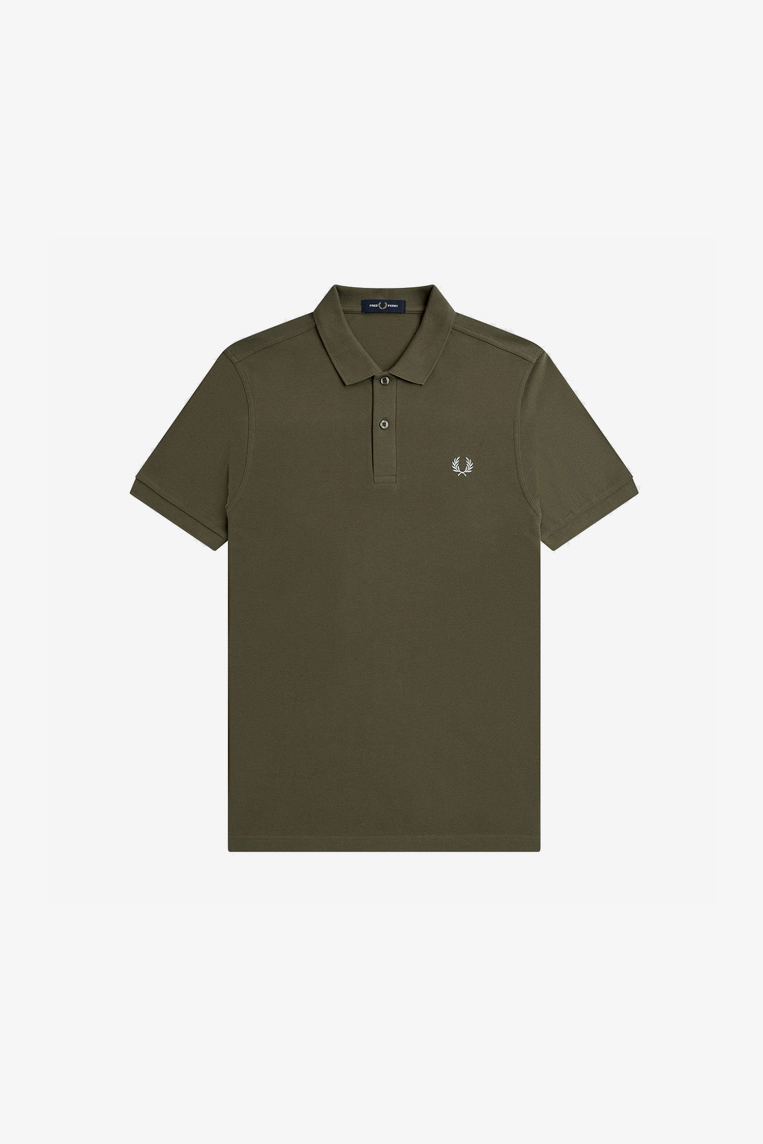 [Fred Perry] Plain Fred Perry Shirt - Uniform Green