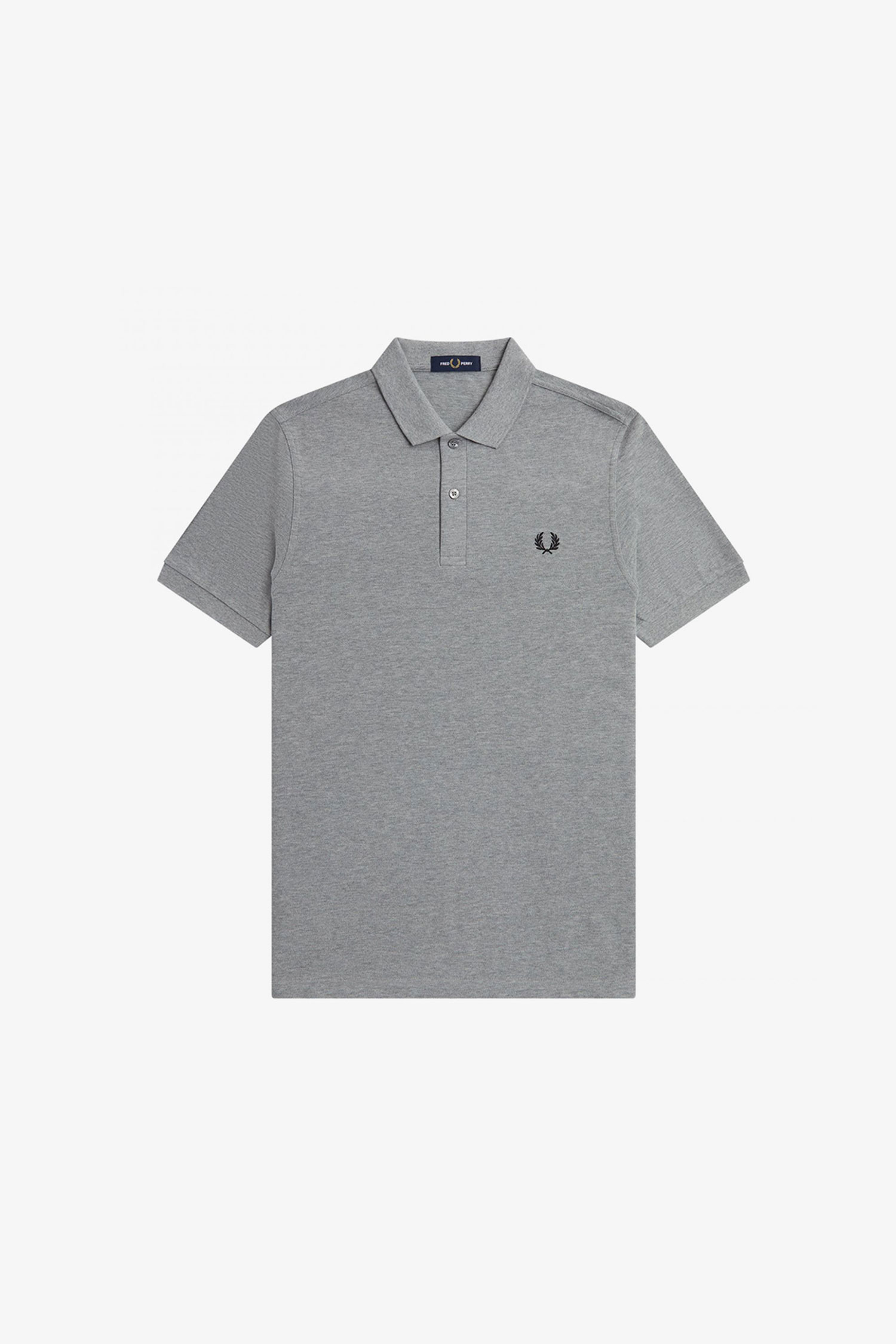 [Fred Perry] Plain Fred Perry Shirt - Steel Marl