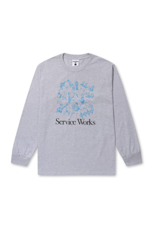 [Service Works] Soirée LS Tee - Grey SW-SS23-1040