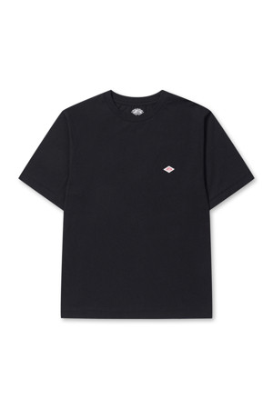 [DANTON] MEN'S SHORT SLEEVE INNER T-SHIRT DT-C0196 CVT BLACK