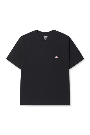 [DANTON] SHORT SLEEVE POCKET T-SHIRT DT-C0198 TBC BLACK