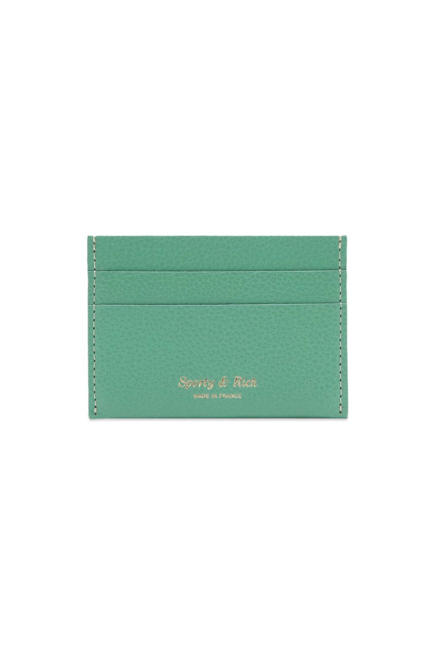 [SPORTY & RICH] SR CARDHOLDER - AC743VE GREEN