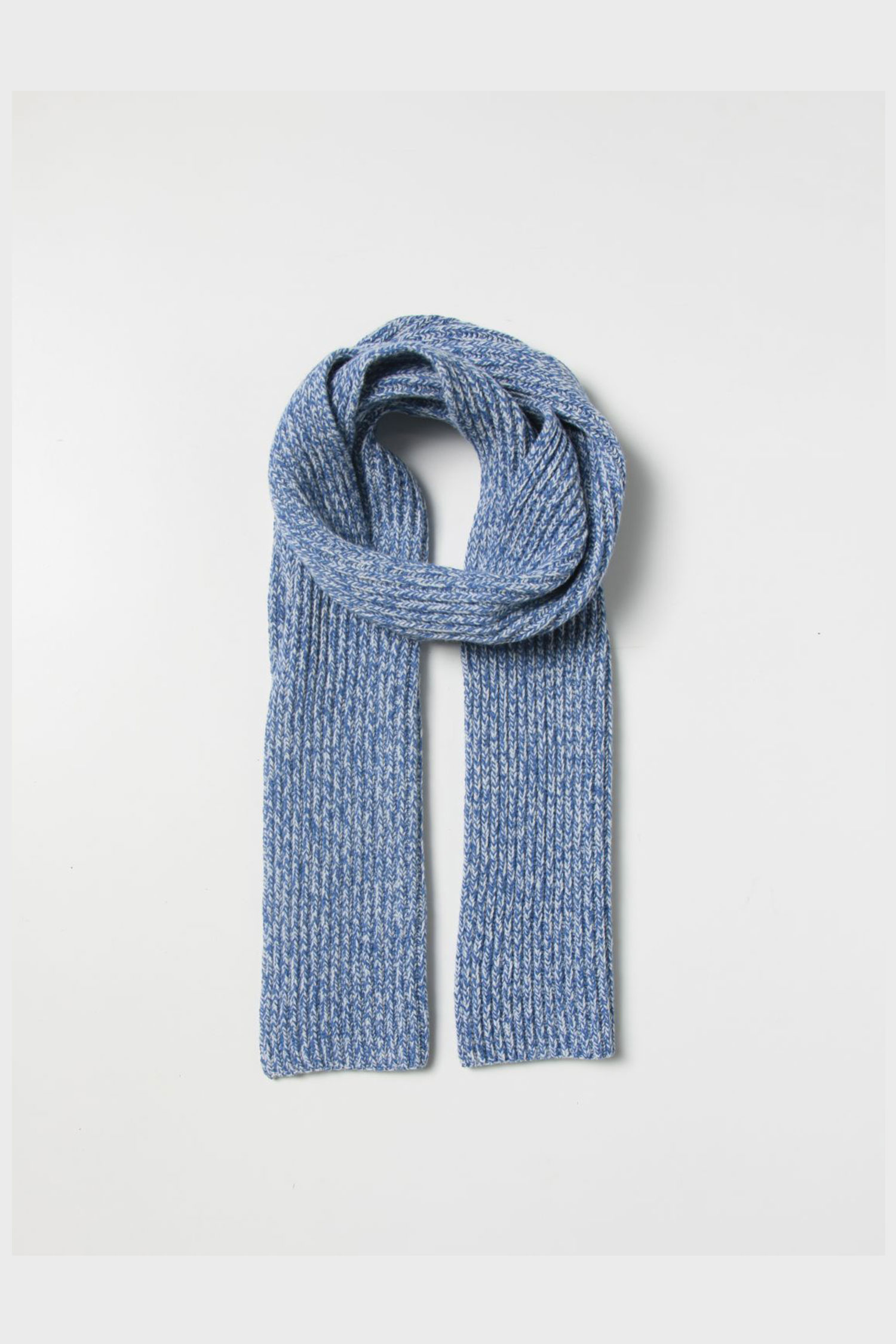 [GANNI] Structured Rib Scarf - A4431 578 Nautical Blue