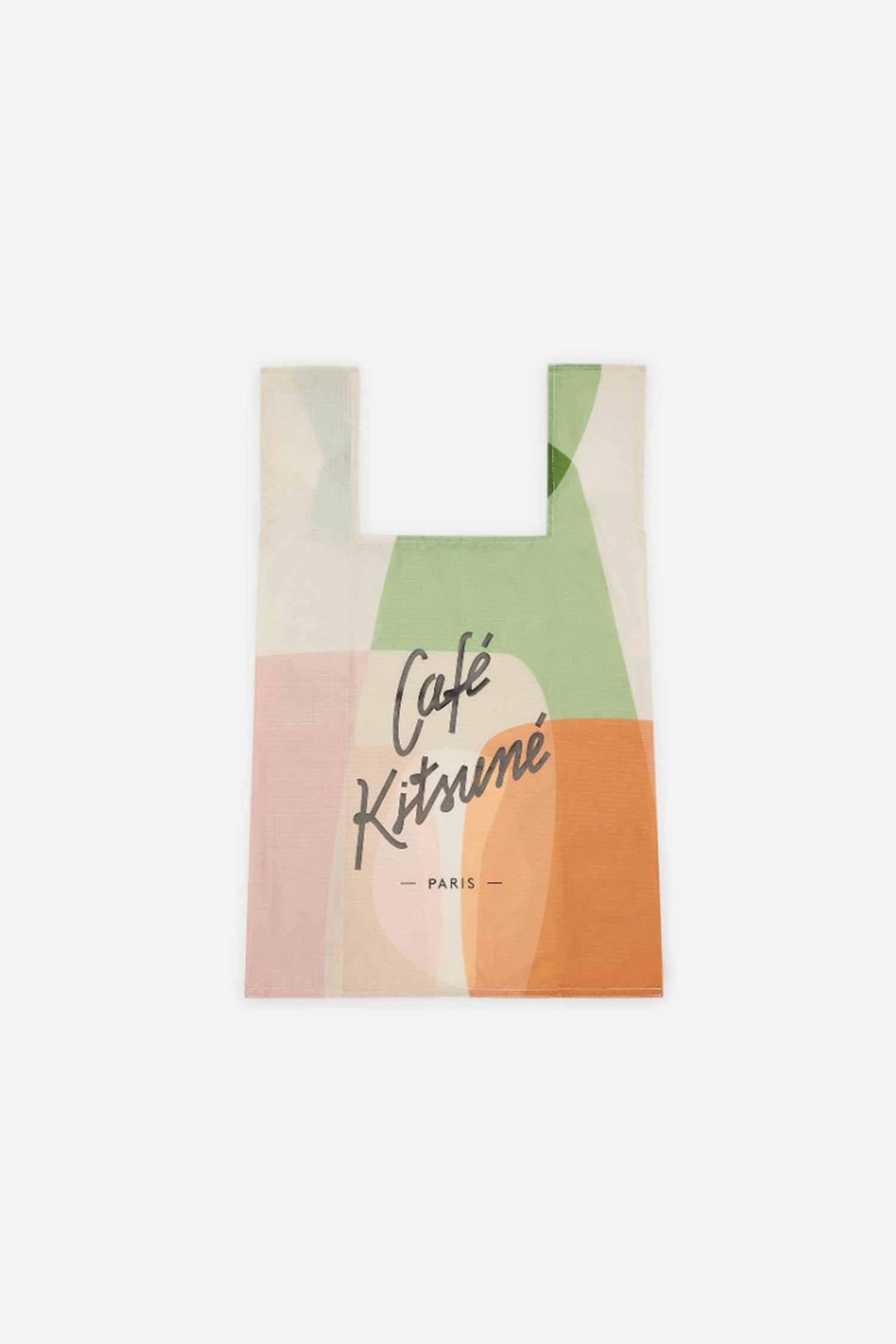 [MAISON KITSUNE] CAFE RIPSTOP SHOPPER BAG 