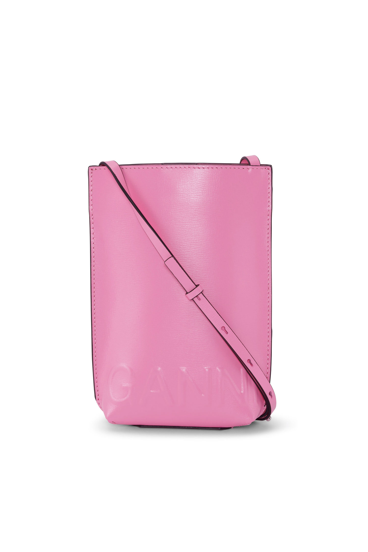 ganni crossbody bag leopard