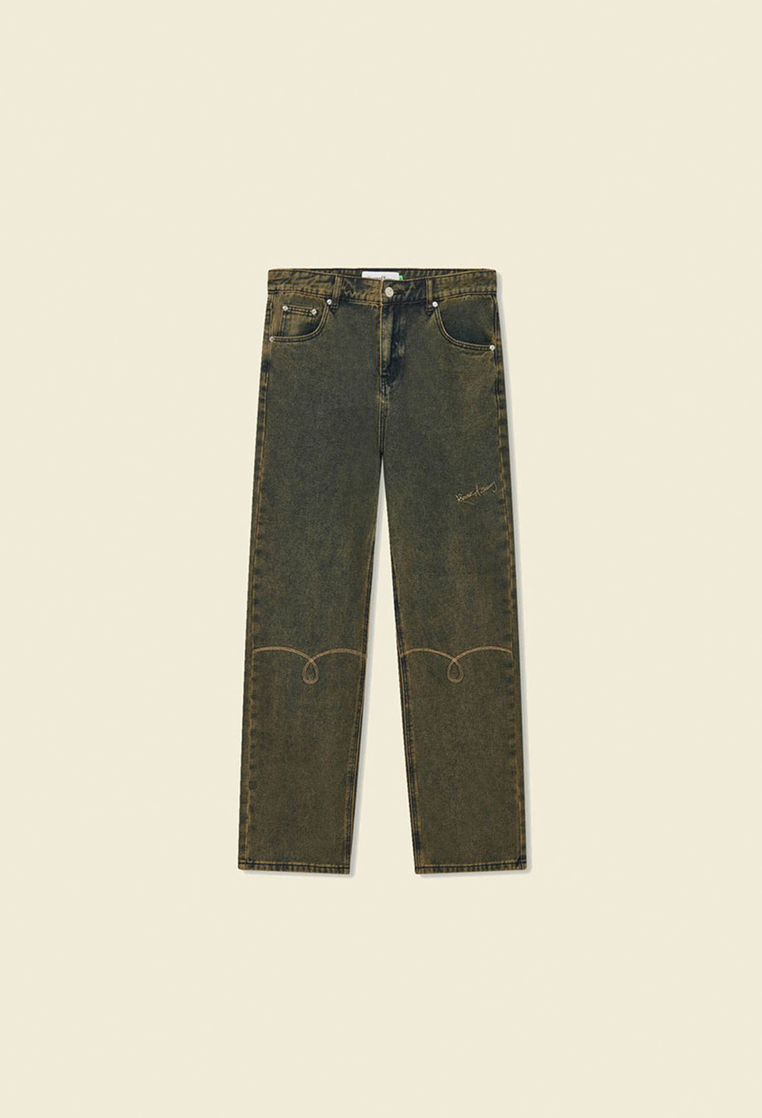 [House of Sunny] COURTYARD STRAIGHT LEG DENIM - CLAY