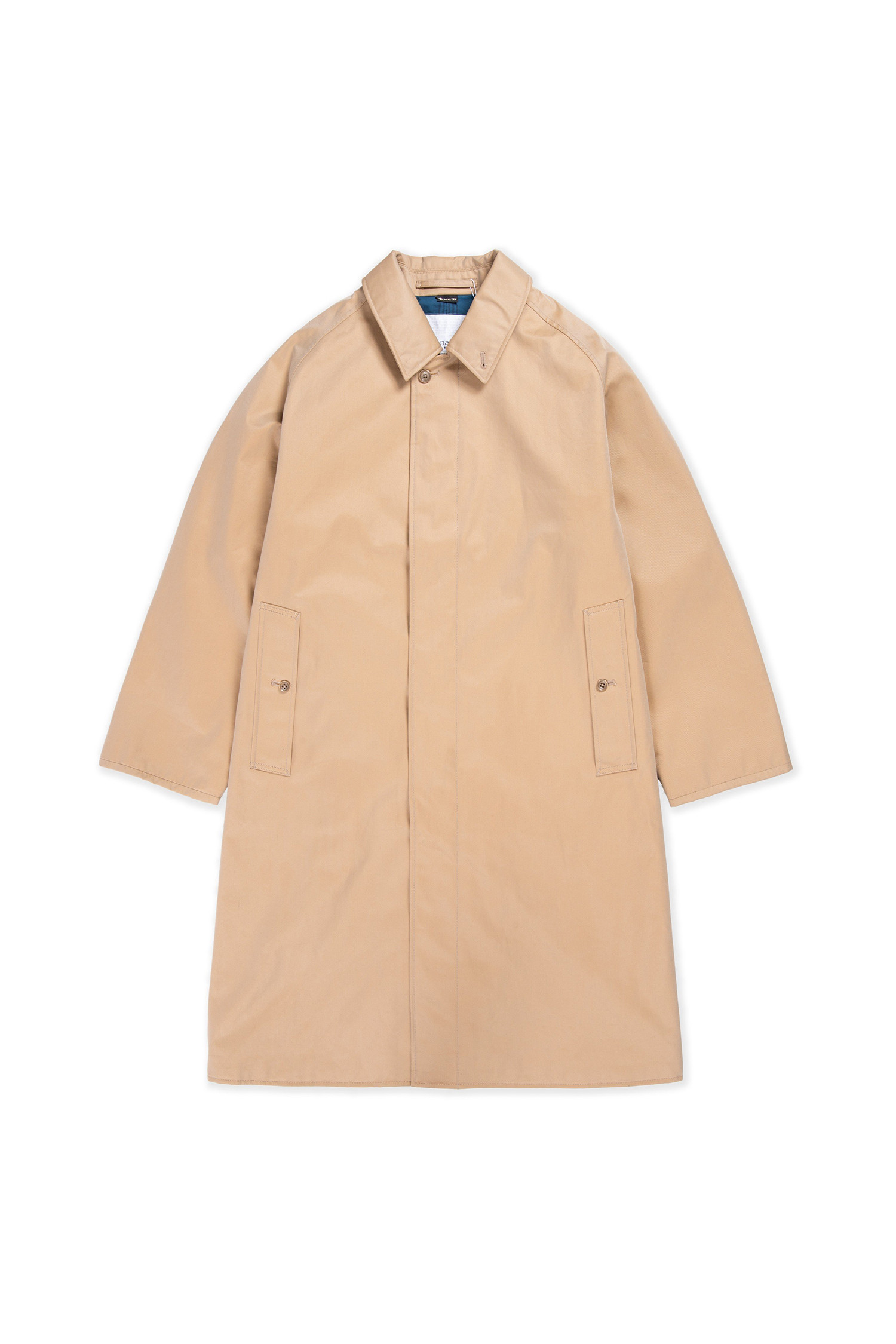 NANAMICA - 블루종/점퍼 - (NANAMICA) GORE-TEX Balmacaan Coat - SUBF263E BE BEIGE