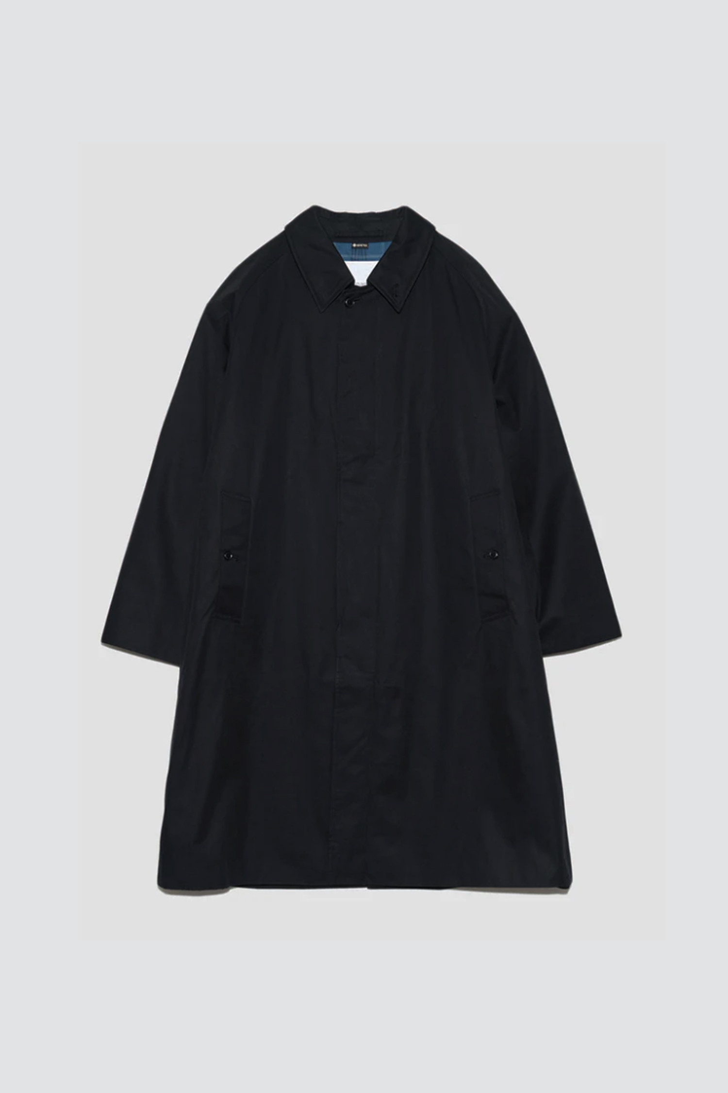 NANAMICA - 블루종/점퍼 - (NANAMICA) GORE-TEX Balmacaan Coat - SUBF263E K BLACK