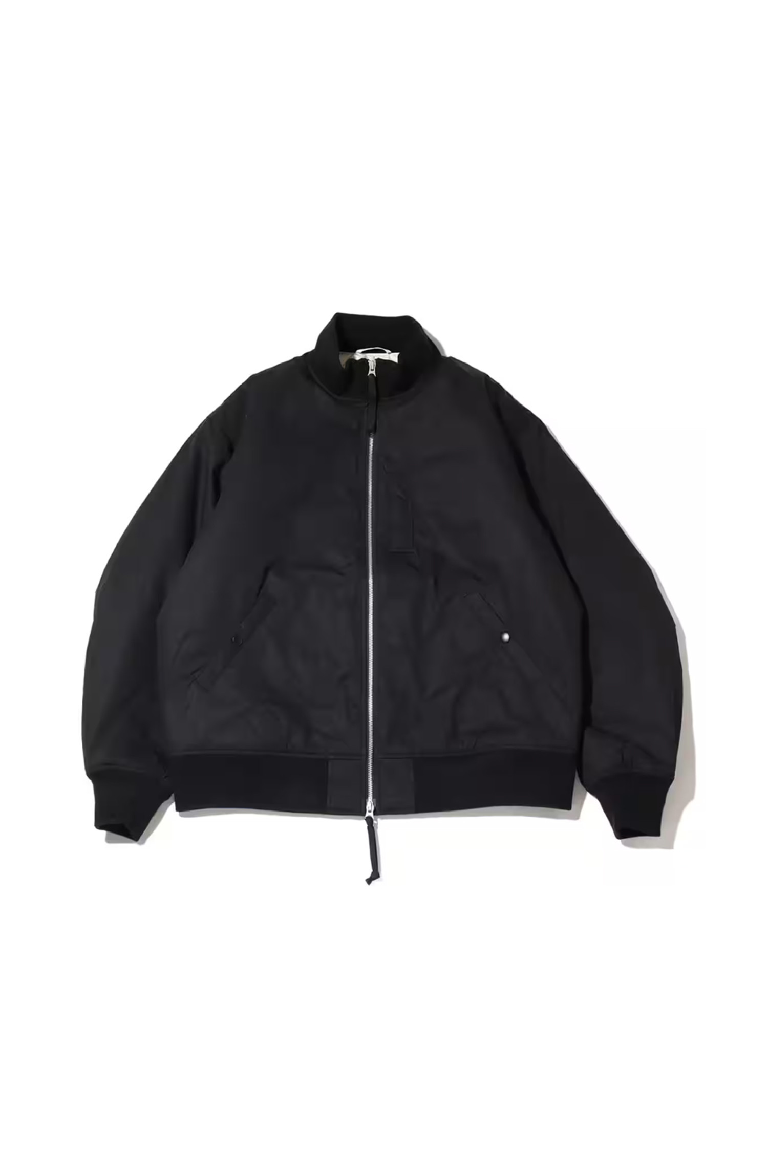 NANAMICA - 블루종/점퍼 - (NANAMICA) Insulation Varsity Jacket - S24FY020E K BLACK