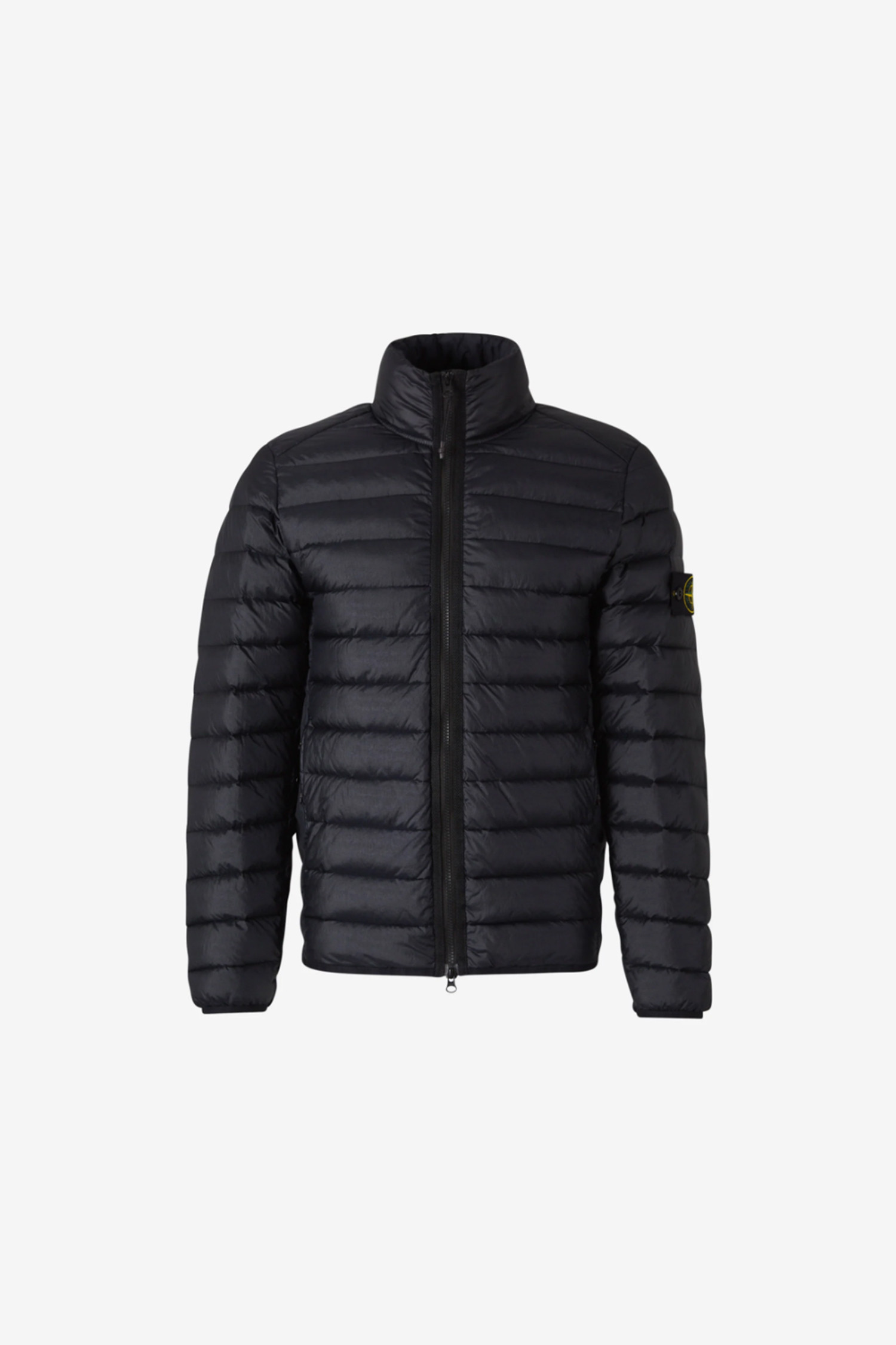 STONE ISLAND - 다운/패딩 - (STONE ISLAND) LOOM WOVEN CHAMBERS RECYCLED NYLON DOWN - 811542924 A0029 BLACK