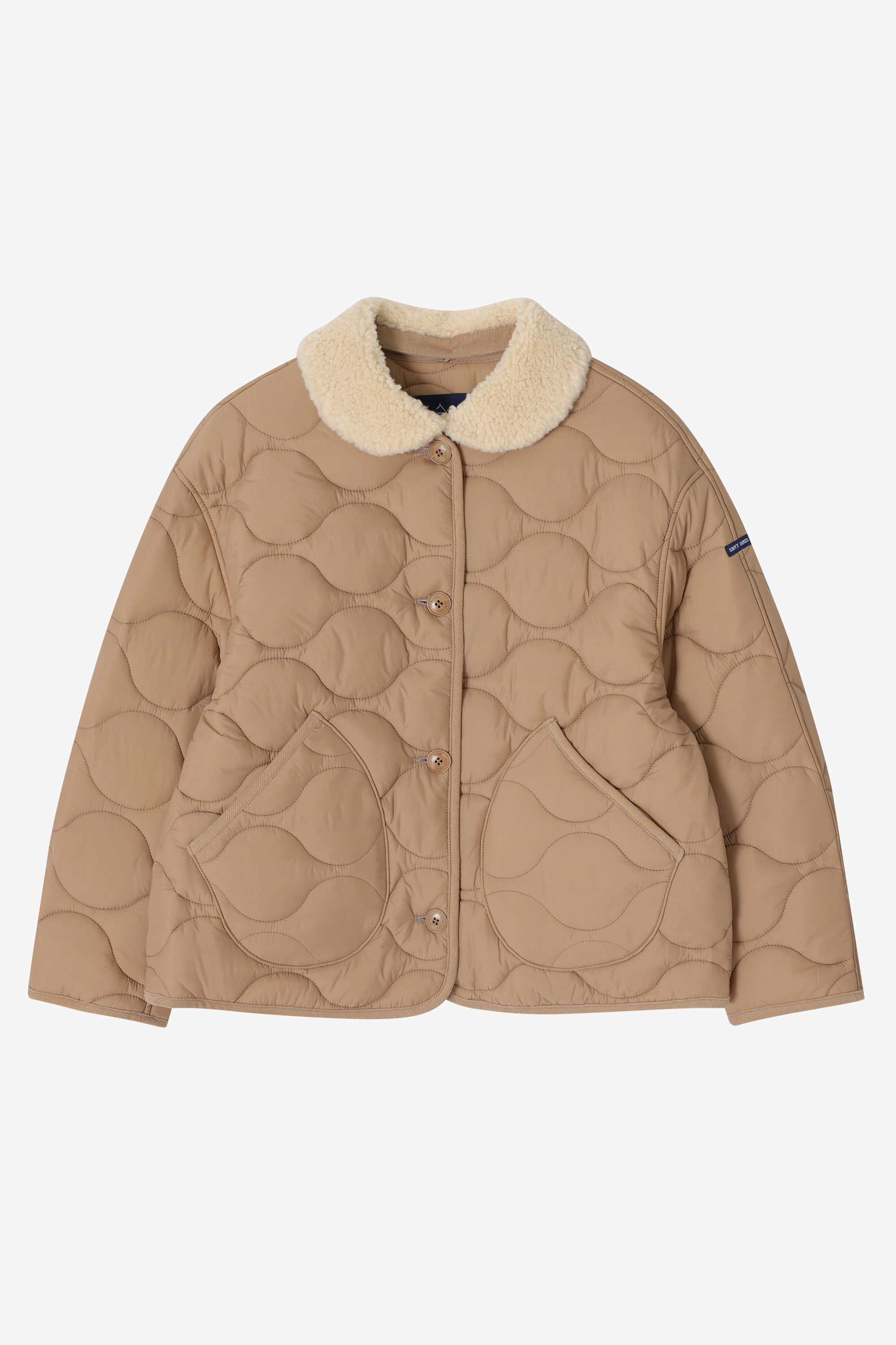 Saint James - 자켓 - (Saint James) Ballon - Camel/Ecru