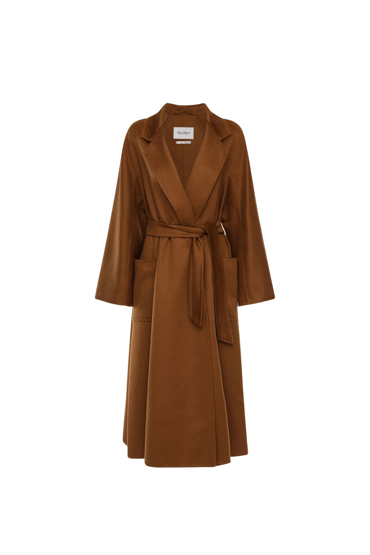 Max Mara -  - (MAX MARA) LUDMILLA COAT 루드밀라 코트 - 2421016051600 003 TOBACCO