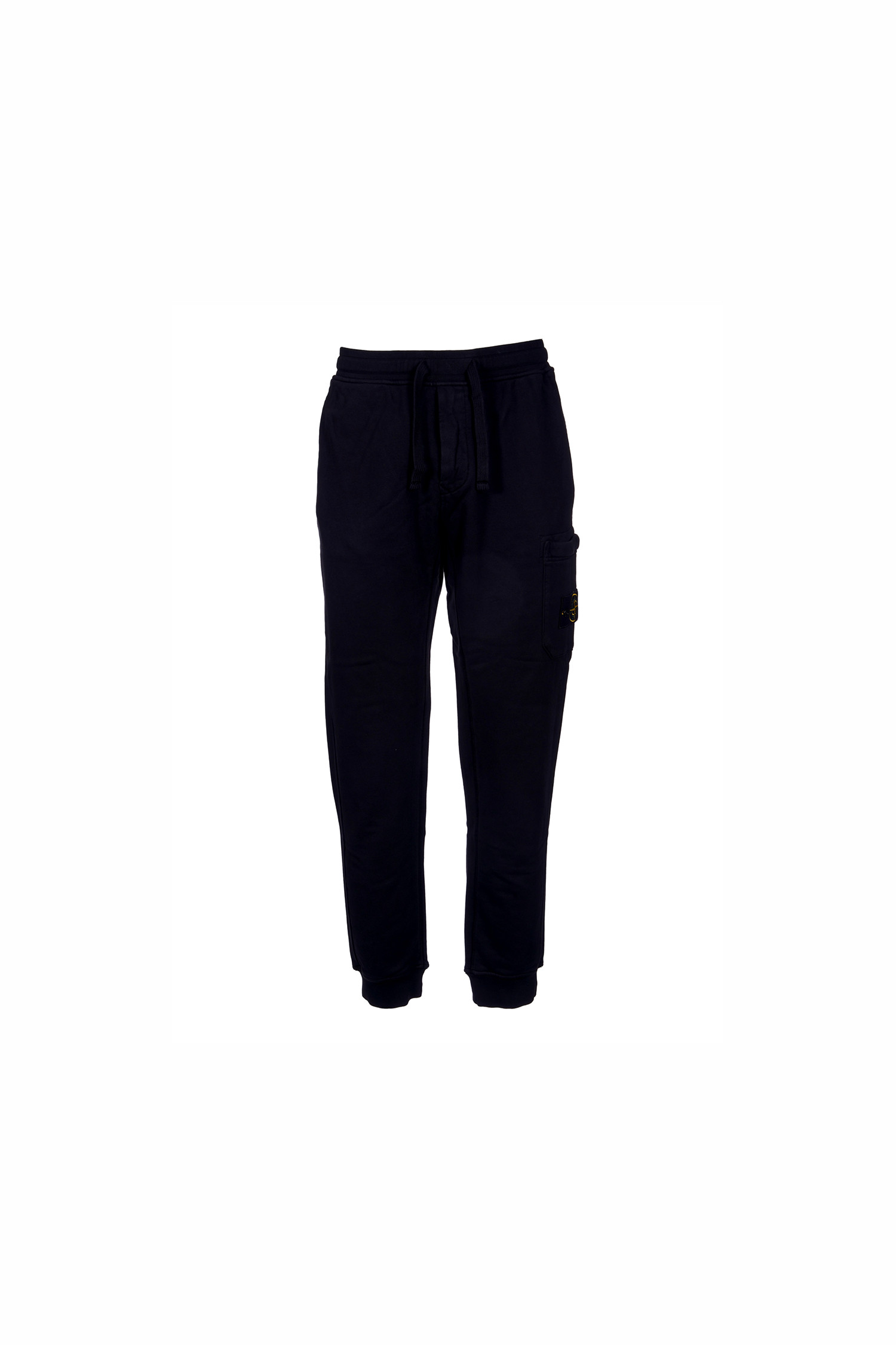 STONE ISLAND - 조거/스웨트팬츠 - (STONE ISLAND) SLIM FIT CARGO SWEATPANTS - 801564551 A0029 BLACK