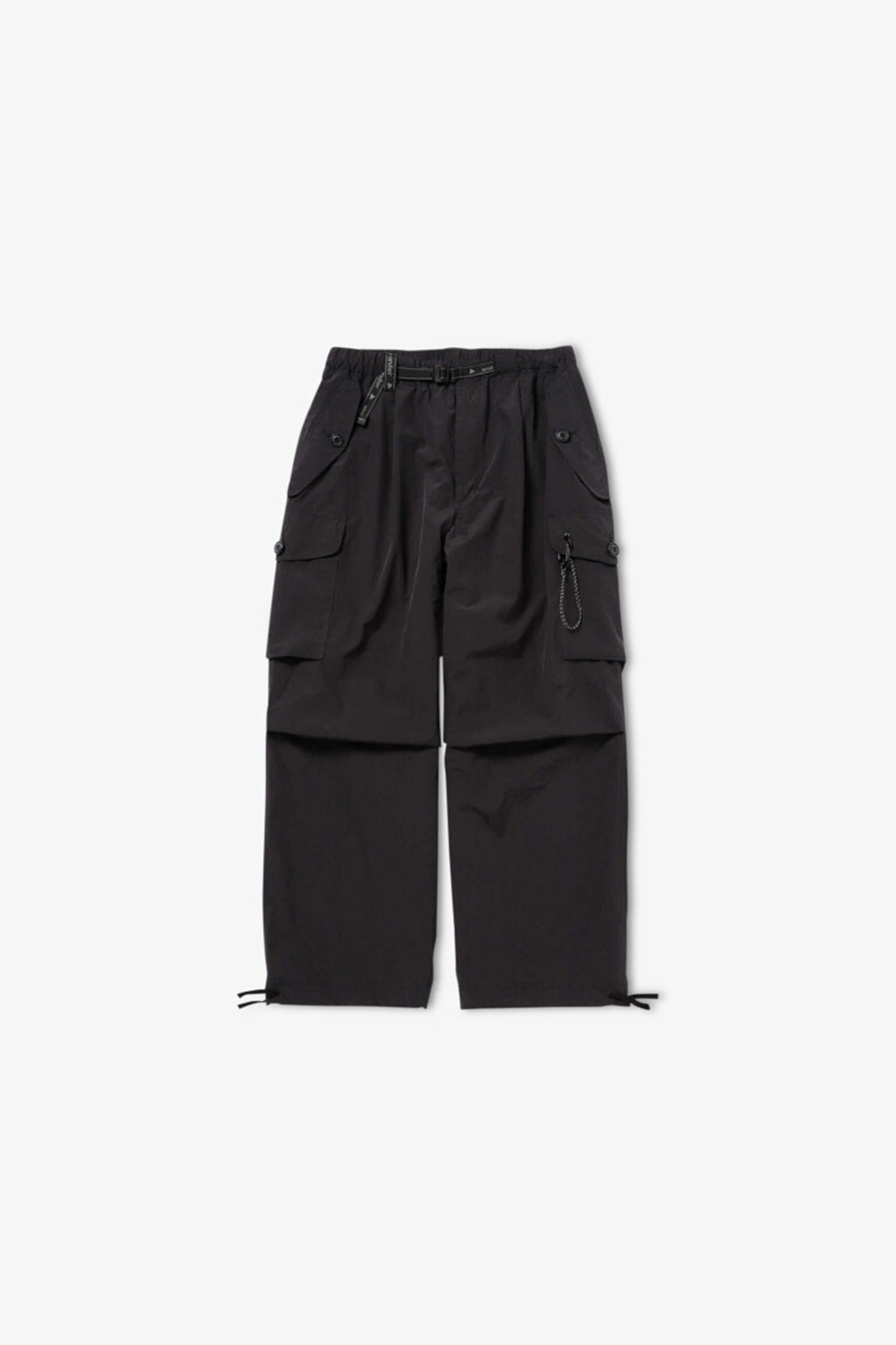 AND WANDER - 조거/스웨트팬츠 - (AND WANDER) oversized cargo pants - 5744182169 010 BLACK