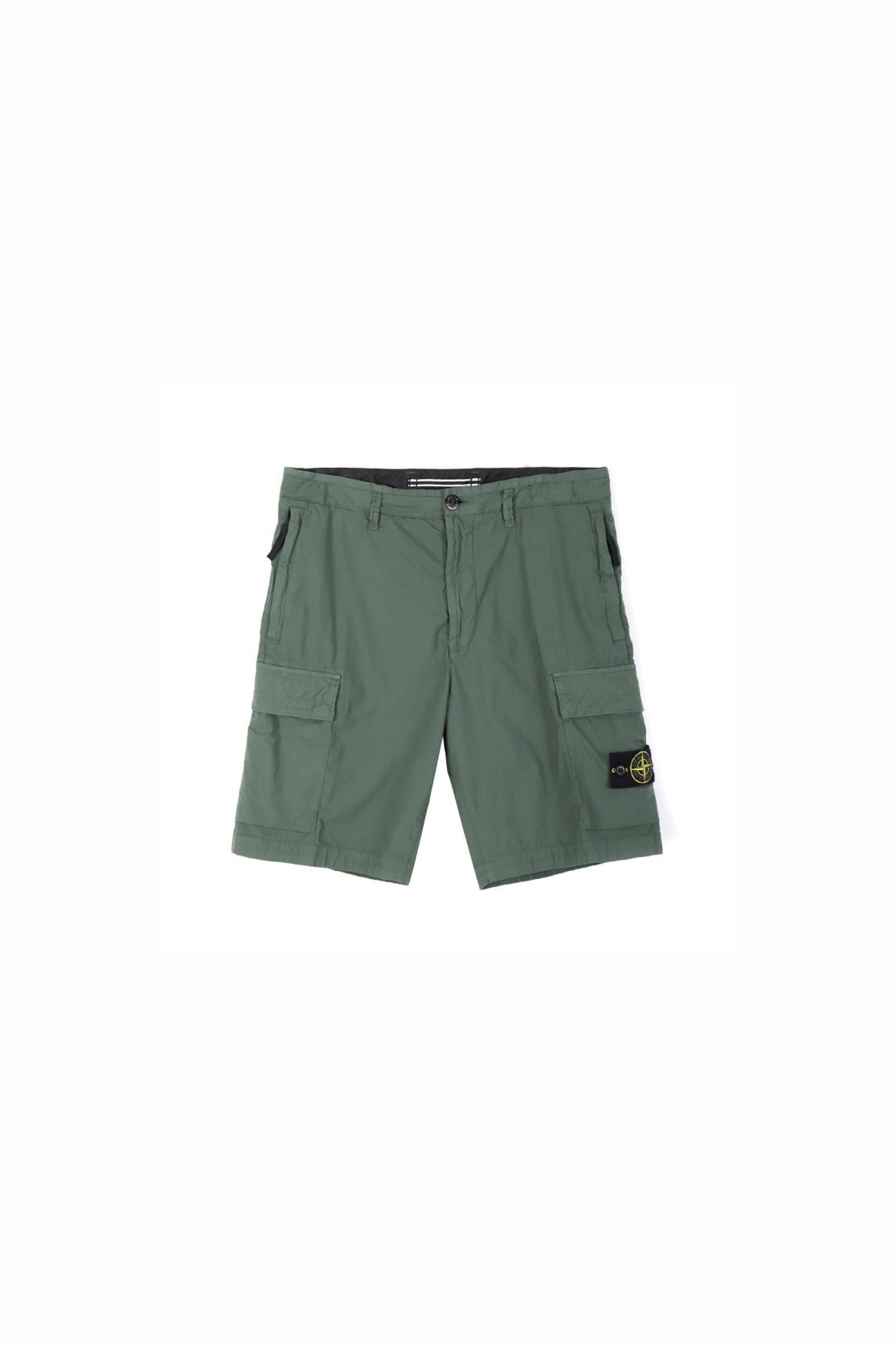 STONE ISLAND - 하프팬츠 - (STONE ISLAND) REGULAR FIT CARGO BERMUDA SHORTS - 8015L0803 V0059 MUSK