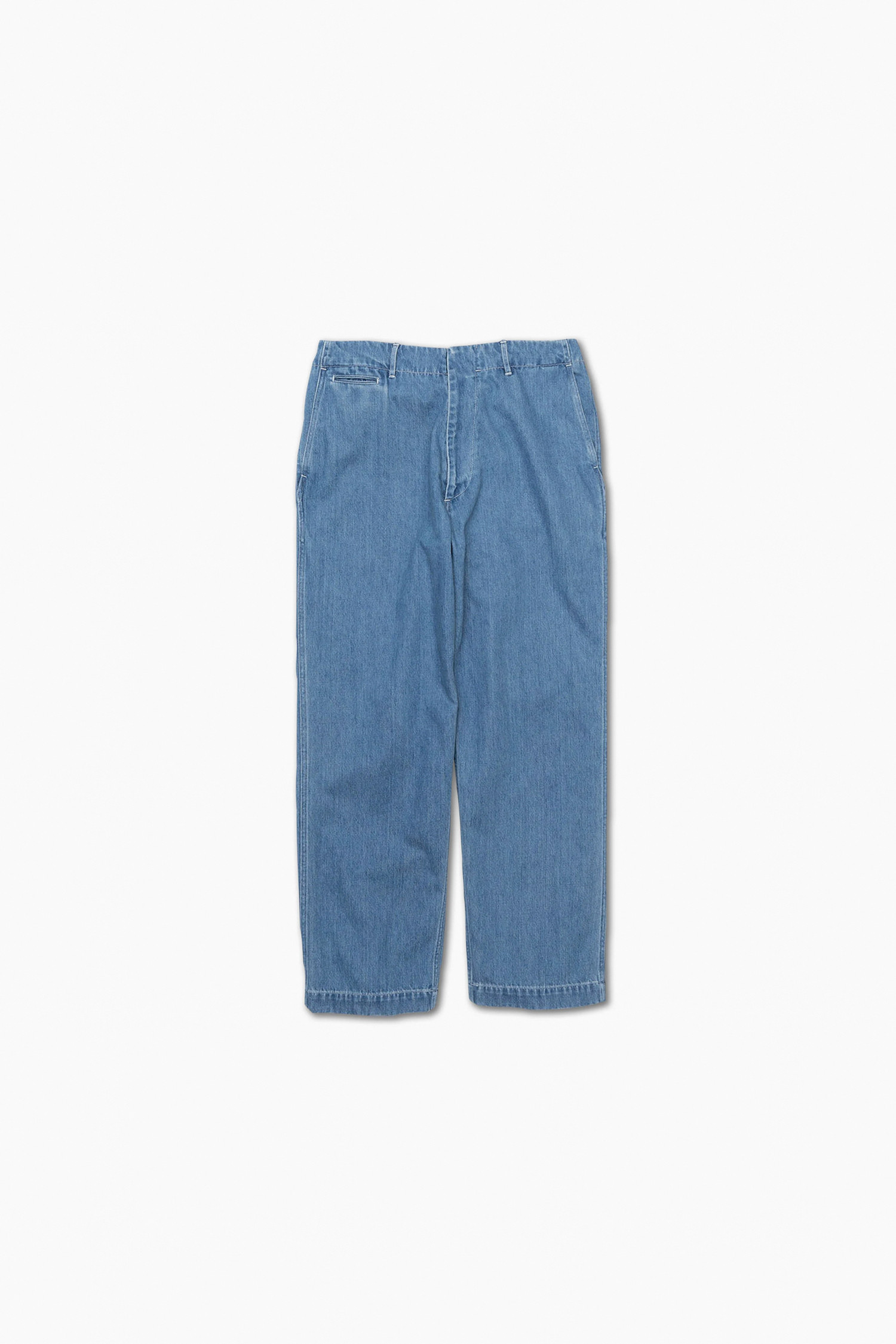 NANAMICA - 캐주얼팬츠 - (NANAMICA) Wide Denim Pants - SUCS306E IB INDIGO BLEACH