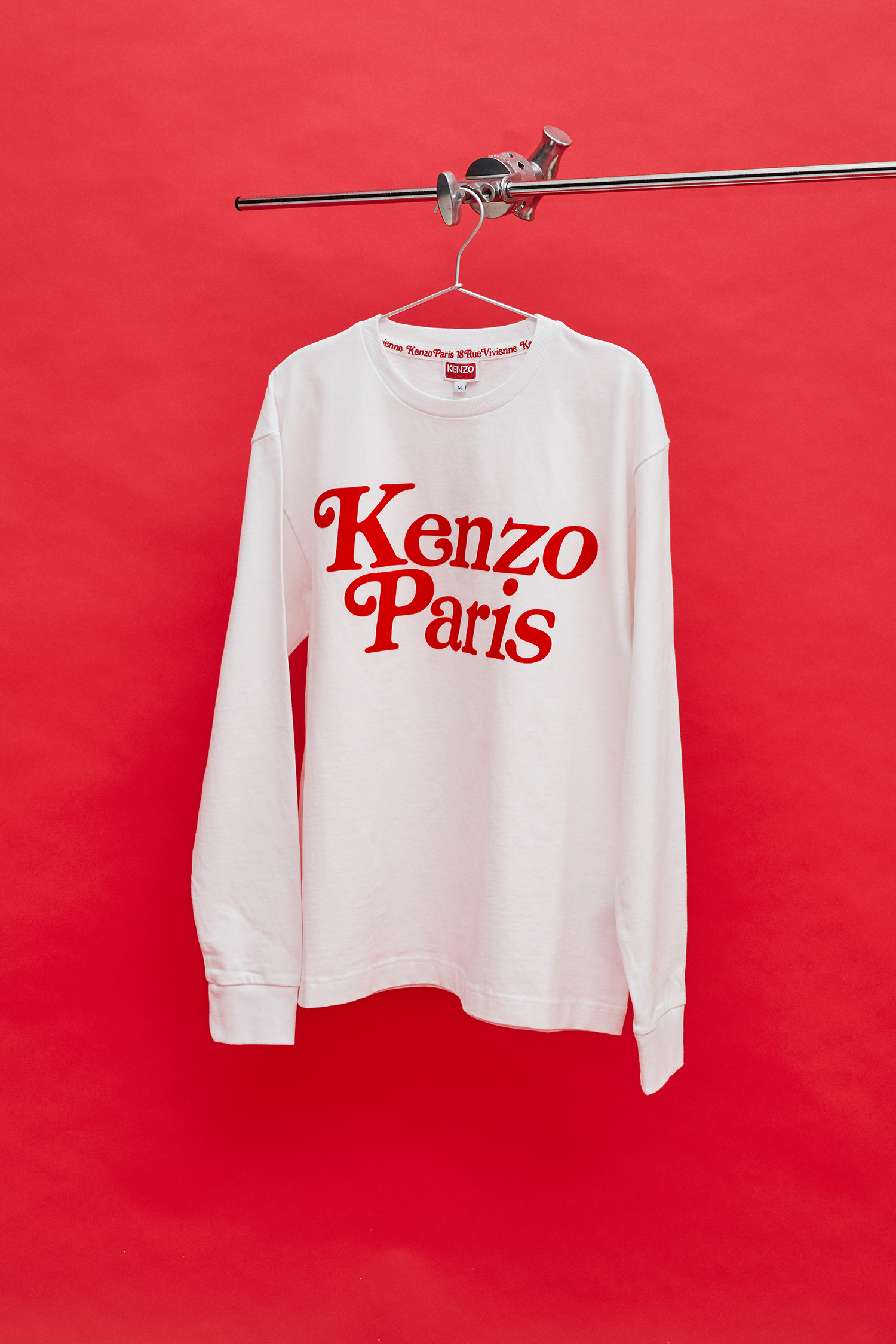 KENZO - 긴팔티셔츠 - (KENZO) VERDY LONG-SLEEVED T-SHIRT - FE55TS1454SI 02 OFF WHITE