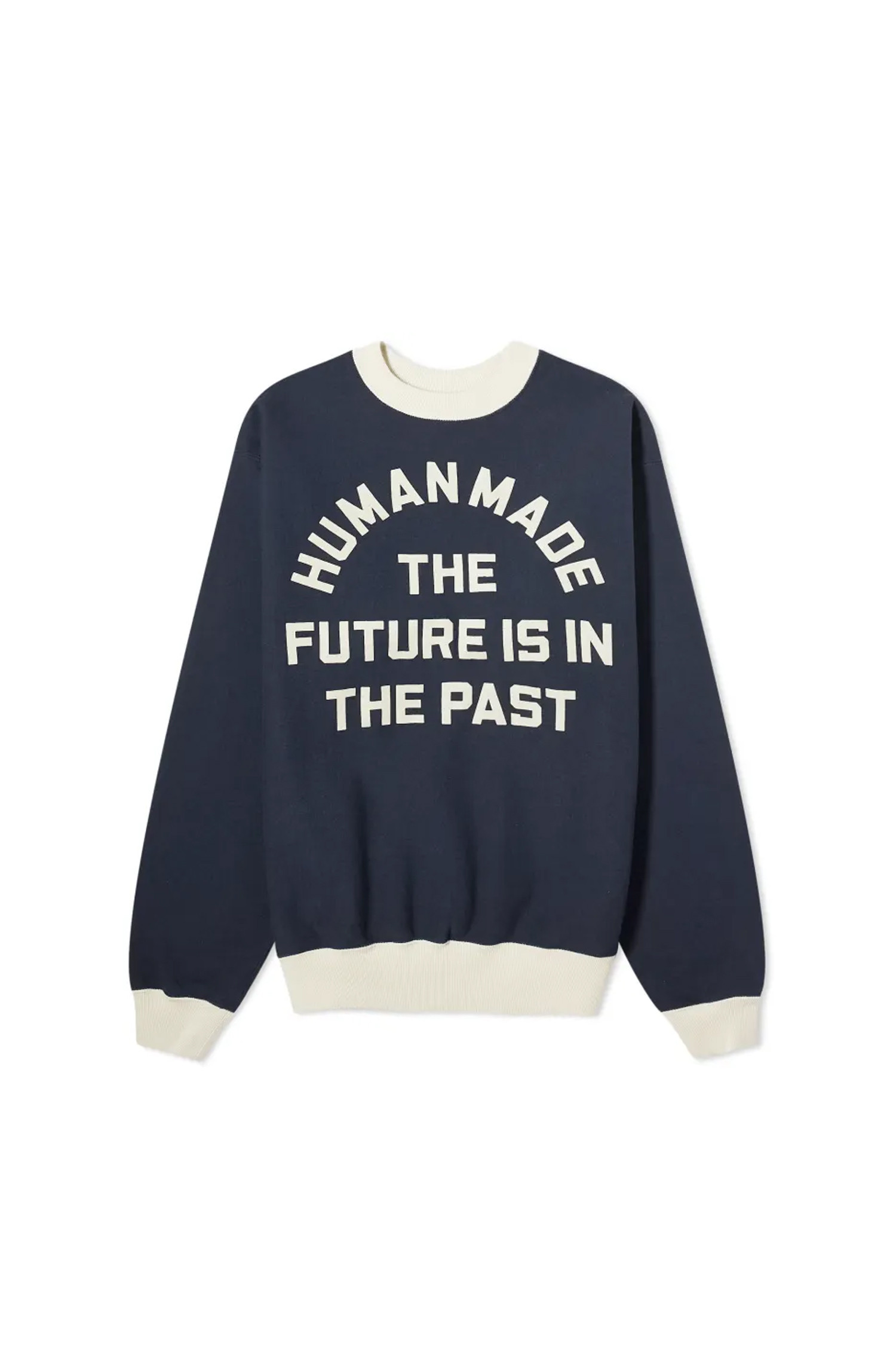 HUMAN MADE - 스웨트셔츠 - (HUMAN MADE) SWEATSHIRT - HM27CS022 NAVY