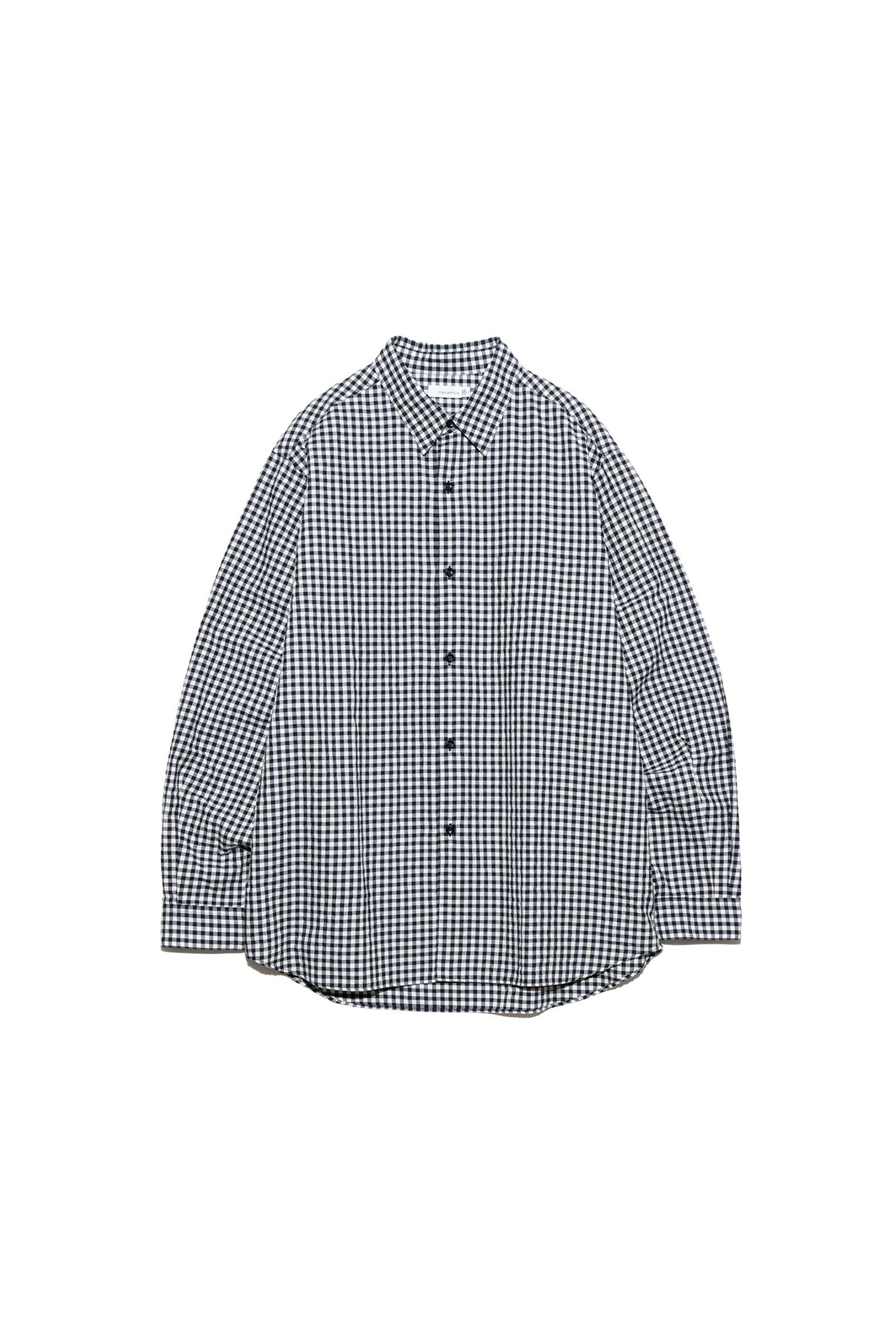 NANAMICA - 긴팔셔츠 - (NANAMICA) Regular Collar Wind Shirt - S24FG049E N NAVY