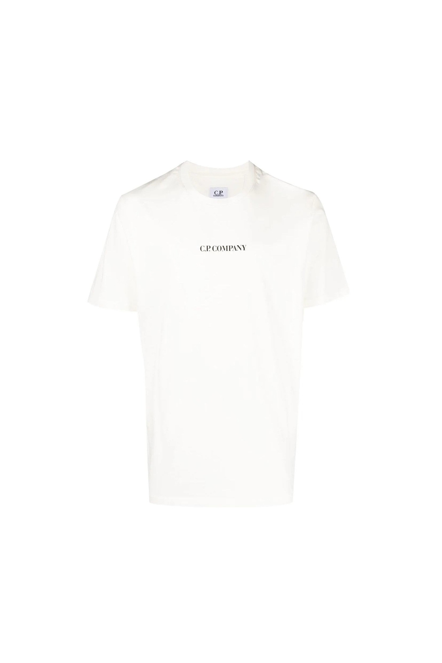 C.P COMPANY - 반팔티셔츠 - (C.P. COMPANY) RELAXED FIT T- SHIRT 16CMTS085A005431G103 - GAUZE WHITE