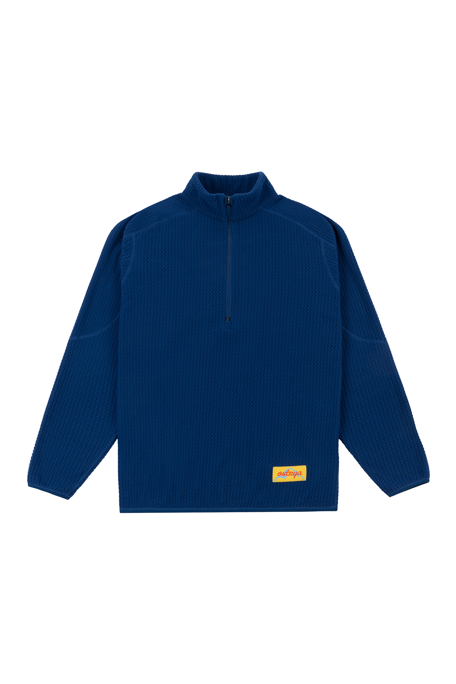 OSTRYA - 스웨터 - (OSTRYA) Alpinum Half Zip Fleece - Blueberry