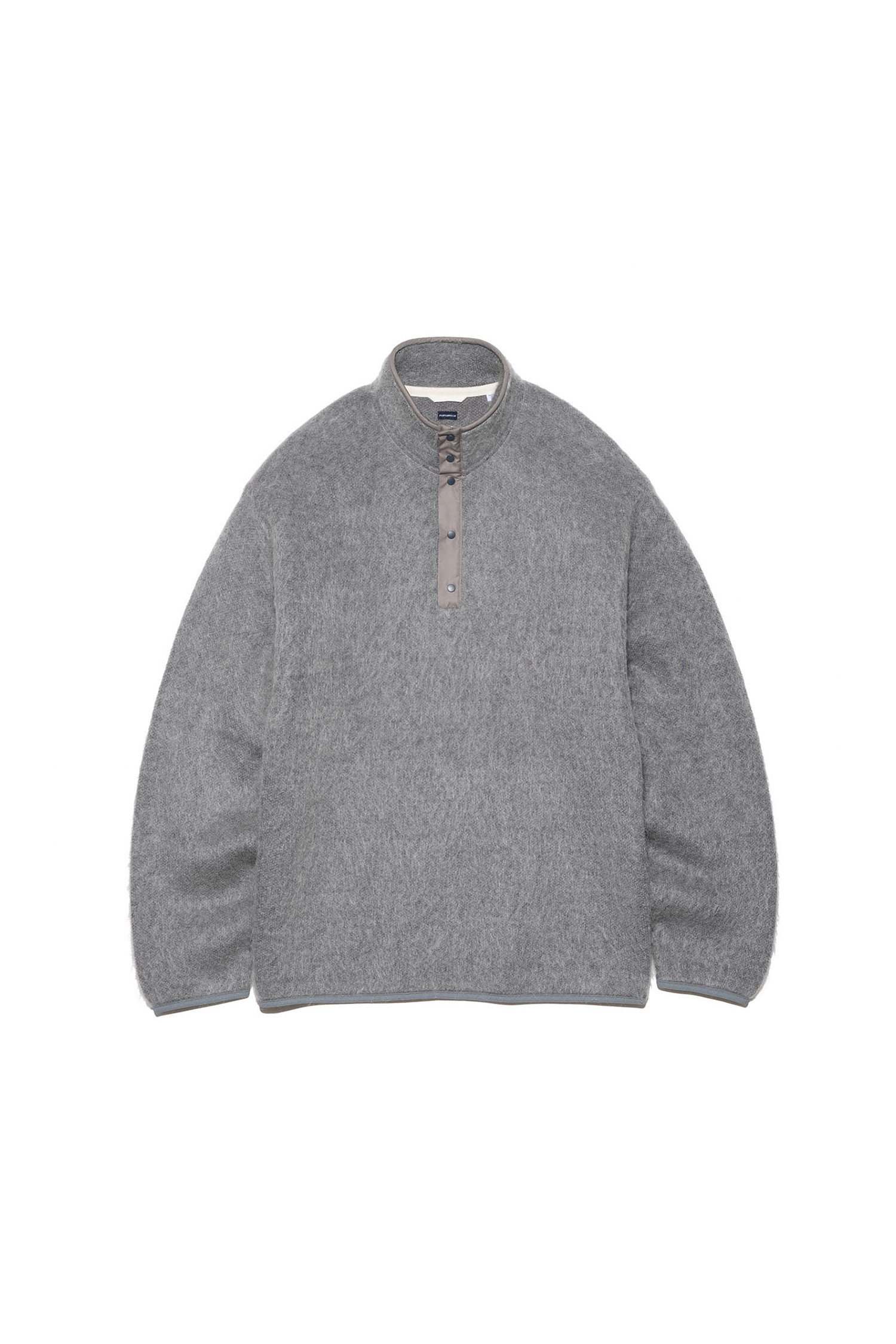 NANAMICA - 스웨터 - (NANAMICA) Pullover Mohair Sweater - S24FJ029E HG HEATHER GRAY