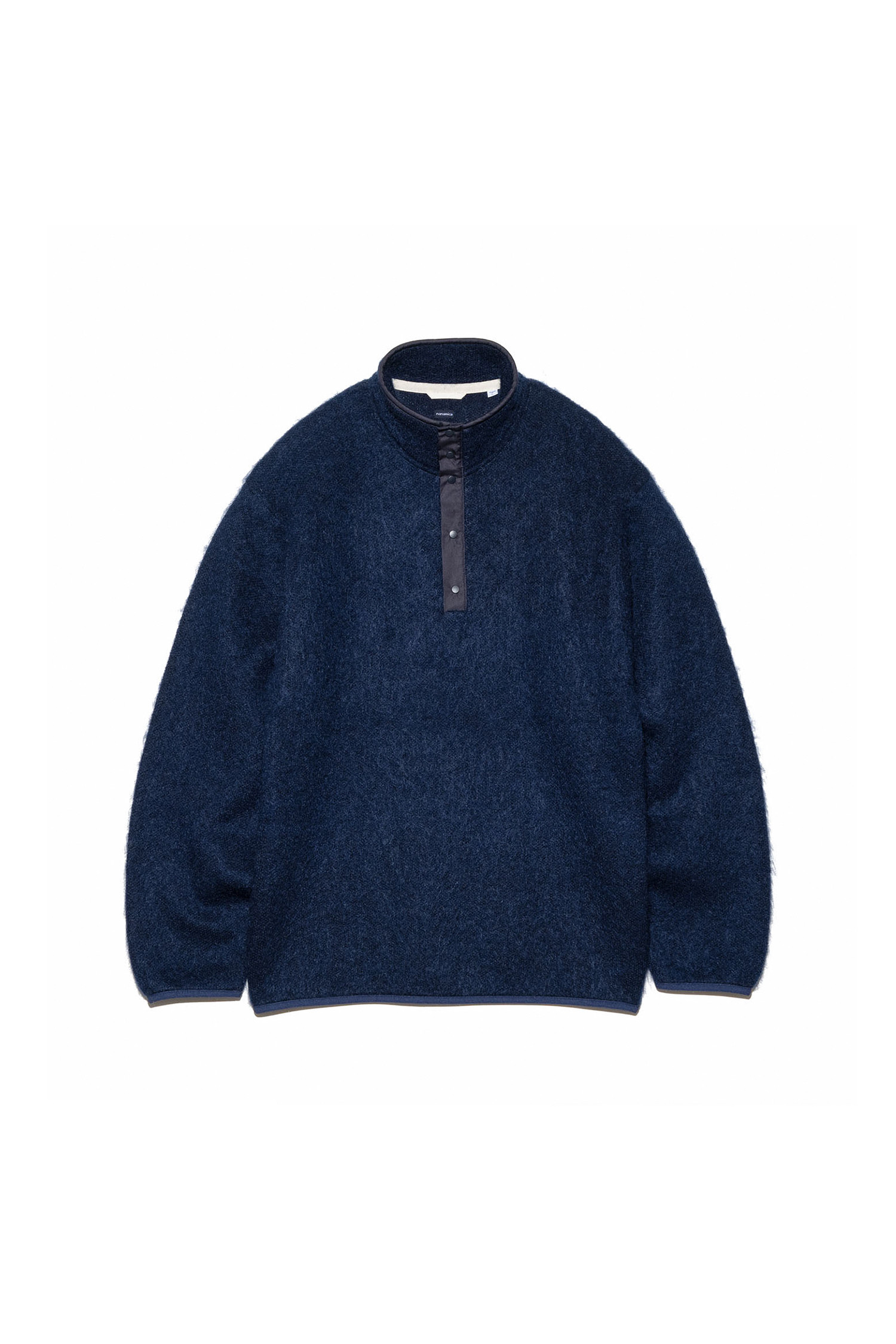 NANAMICA - 스웨터 - (NANAMICA) Pullover Mohair Sweater - S24FJ029E N NAVY