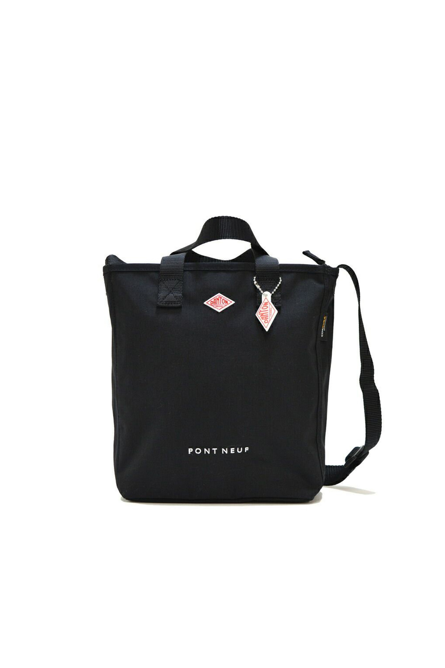 DANTON - 토트백 - (DANTON) CORDURA CANVAS 2WAY TOTE BAG - PONT NEUF BLACK