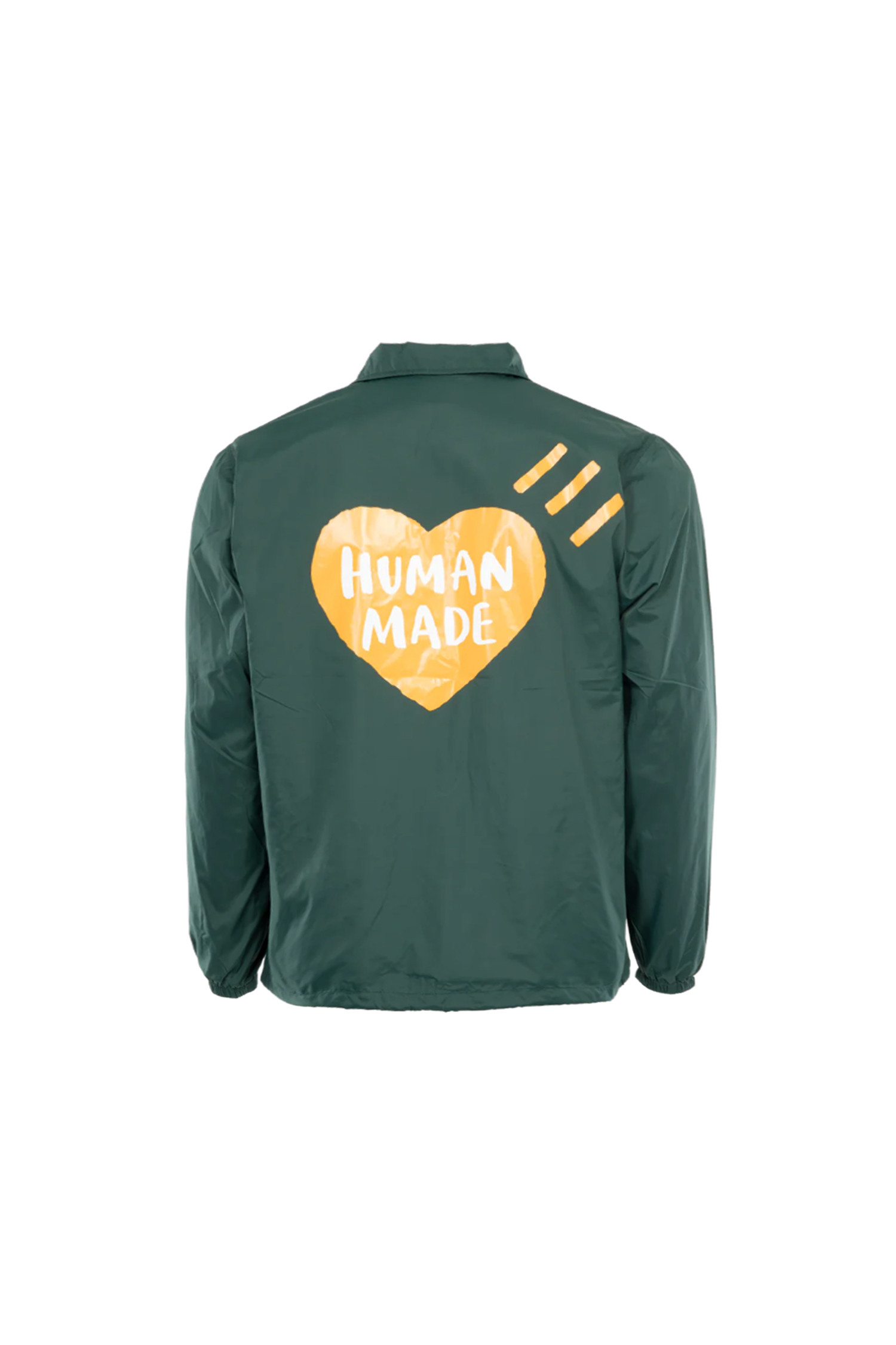 HUMAN MADE - 아노락/바람막이 - (HUMAN MADE) COACH JACKET - HM27JK018 GREEN