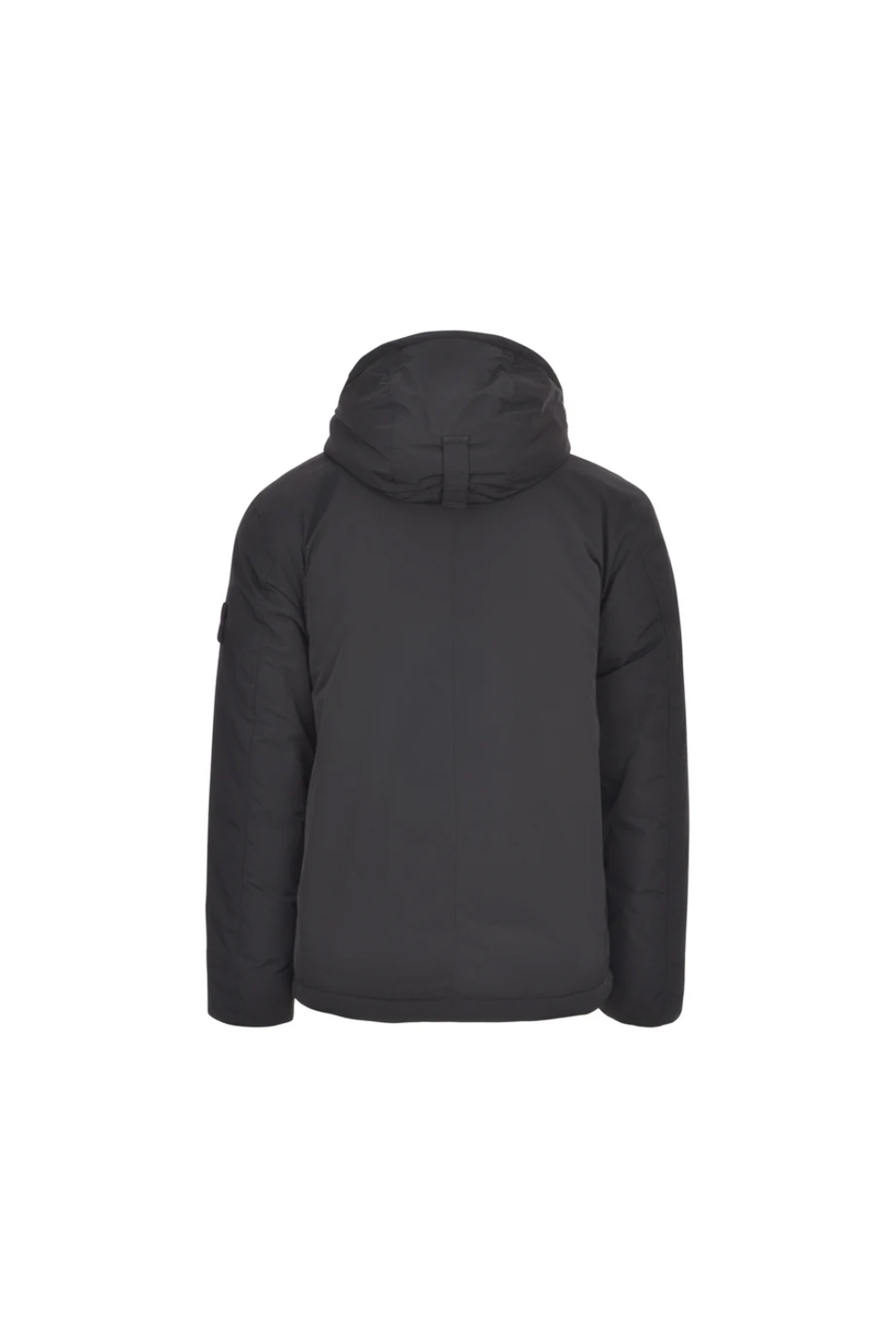 STONE ISLAND - 다운/패딩 - (STONE ISLAND) POLYESTER MICRO TWILL HOODED JACKET - 811543426 V0029 BLACK