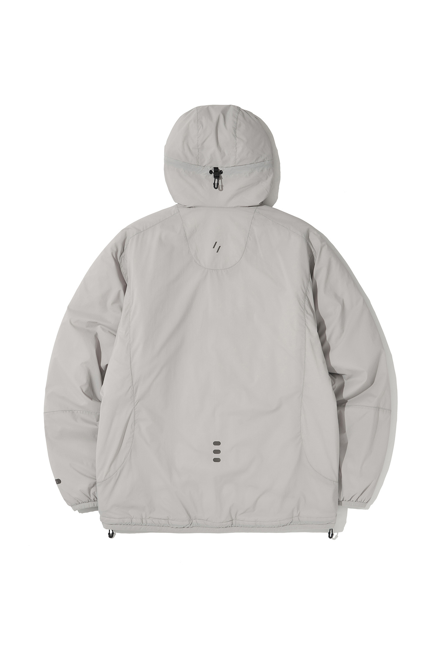 WELTER EXPERIMENT - 고어자켓 - REFLECTIVE STITCH PRIMALOFT INSULATION JACKET - WOL086 LIGHT GRAY