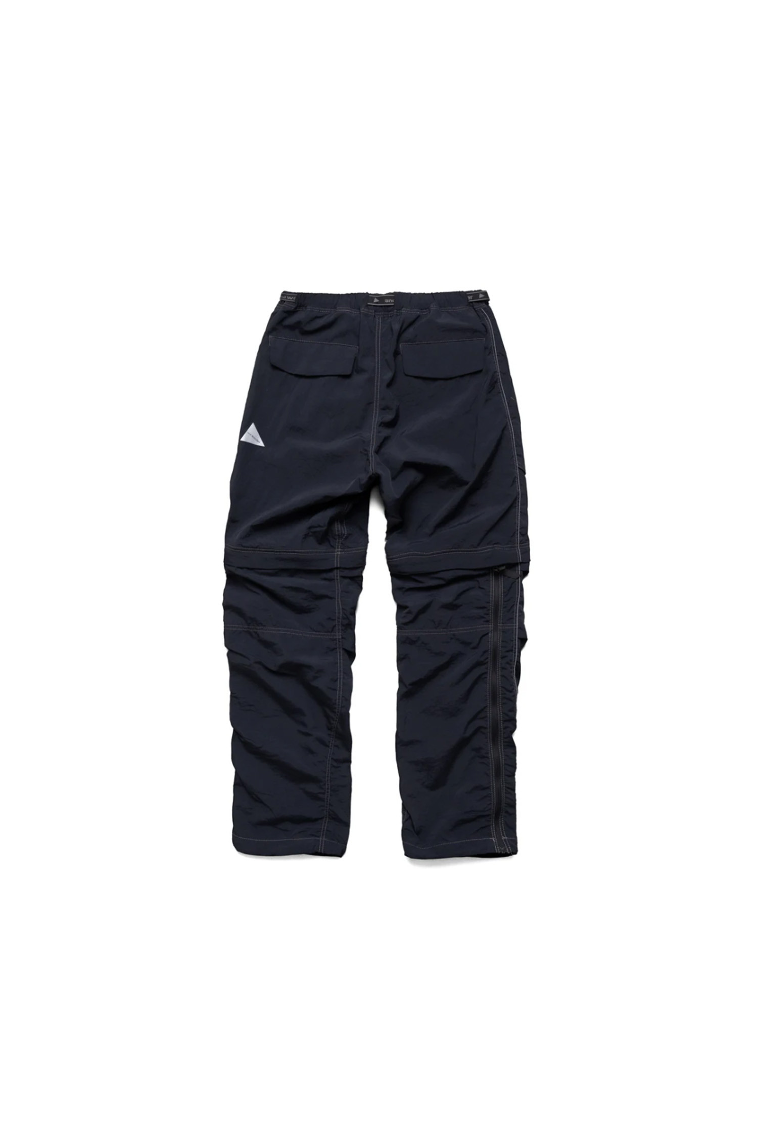 AND WANDER - 조거/스웨트팬츠 - (AND WANDER) Ny taffeta hiker 2way pants - 5744152138 010 BLACK