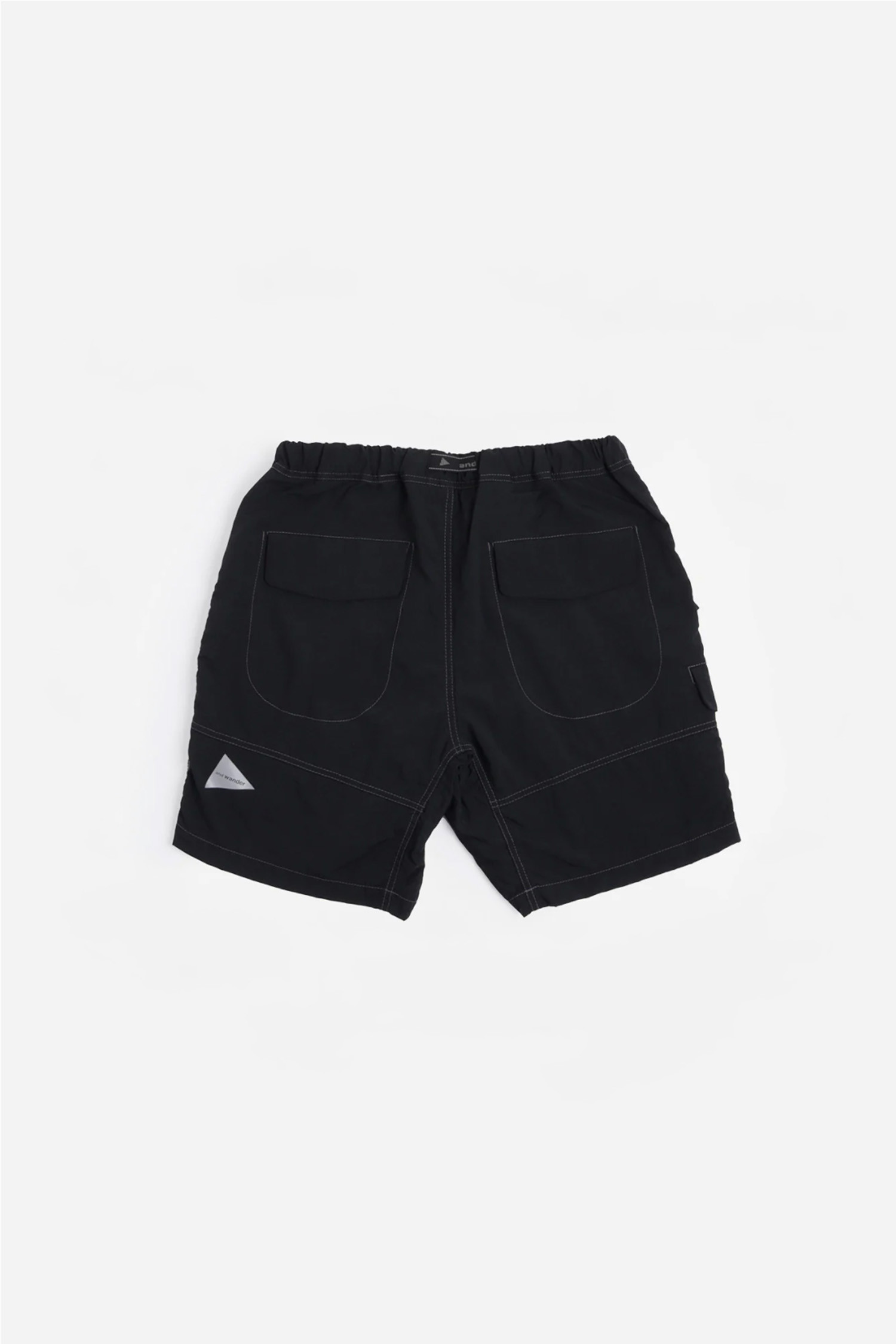 AND WANDER - 하프팬츠 - (AND WANDER) NY Taffeta Hiker Short Pants - 5744152140 010 BLACK