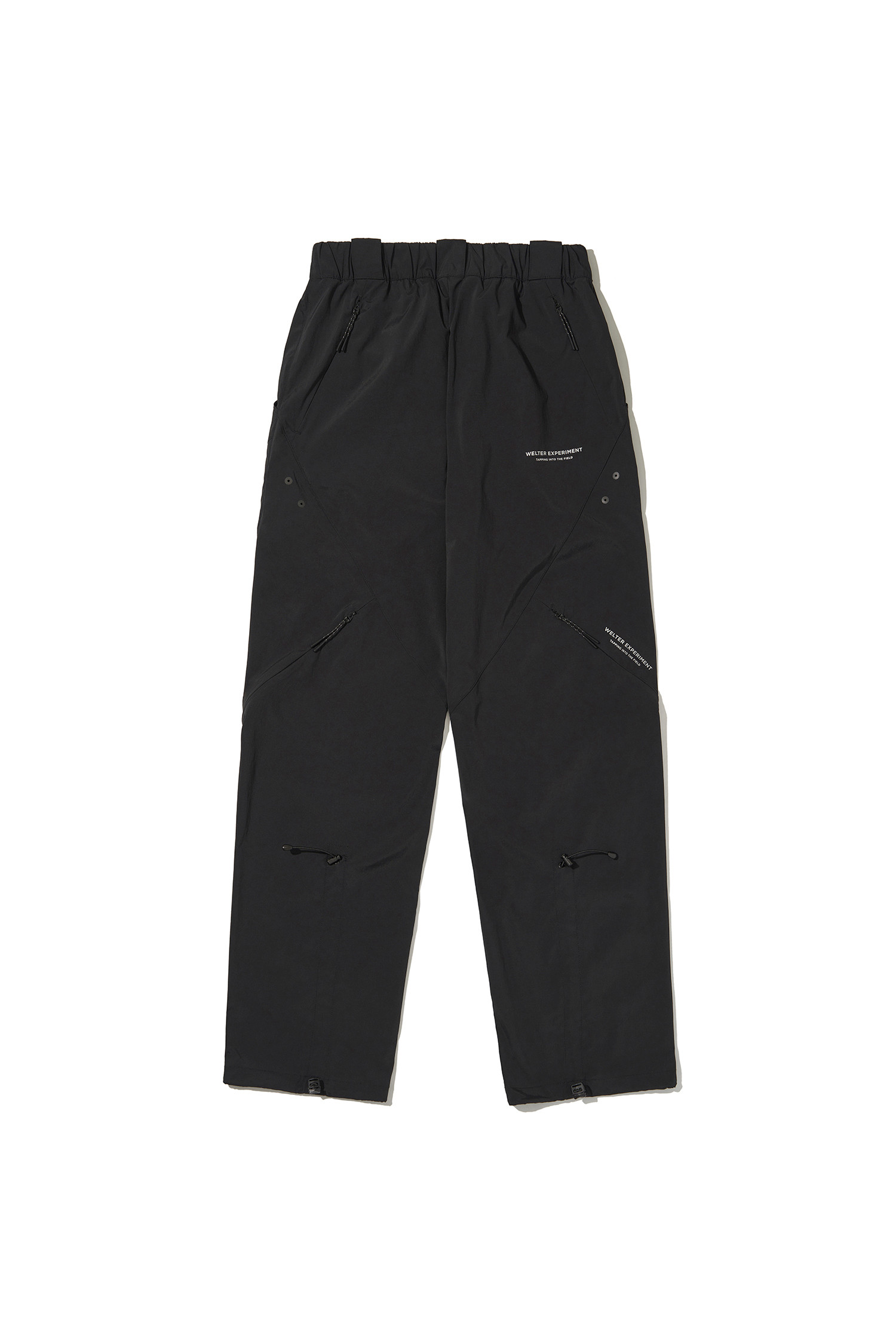 WELTER EXPERIMENT - 롱팬츠 - VENT HIKE PANTS - WPL022 BLACK