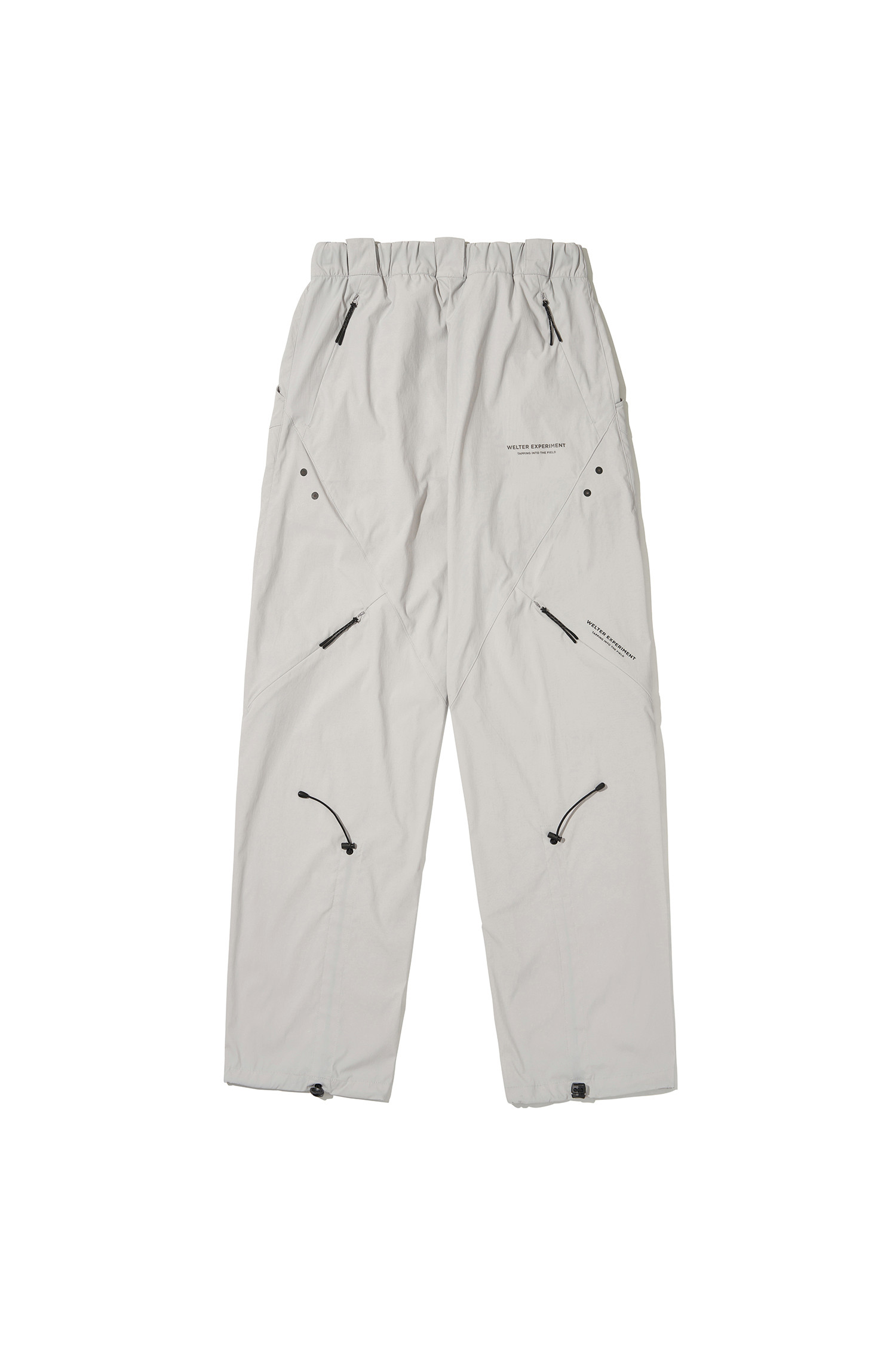 WELTER EXPERIMENT - 롱팬츠 - VENT HIKE PANTS - WPL021 LIGHT GRAY