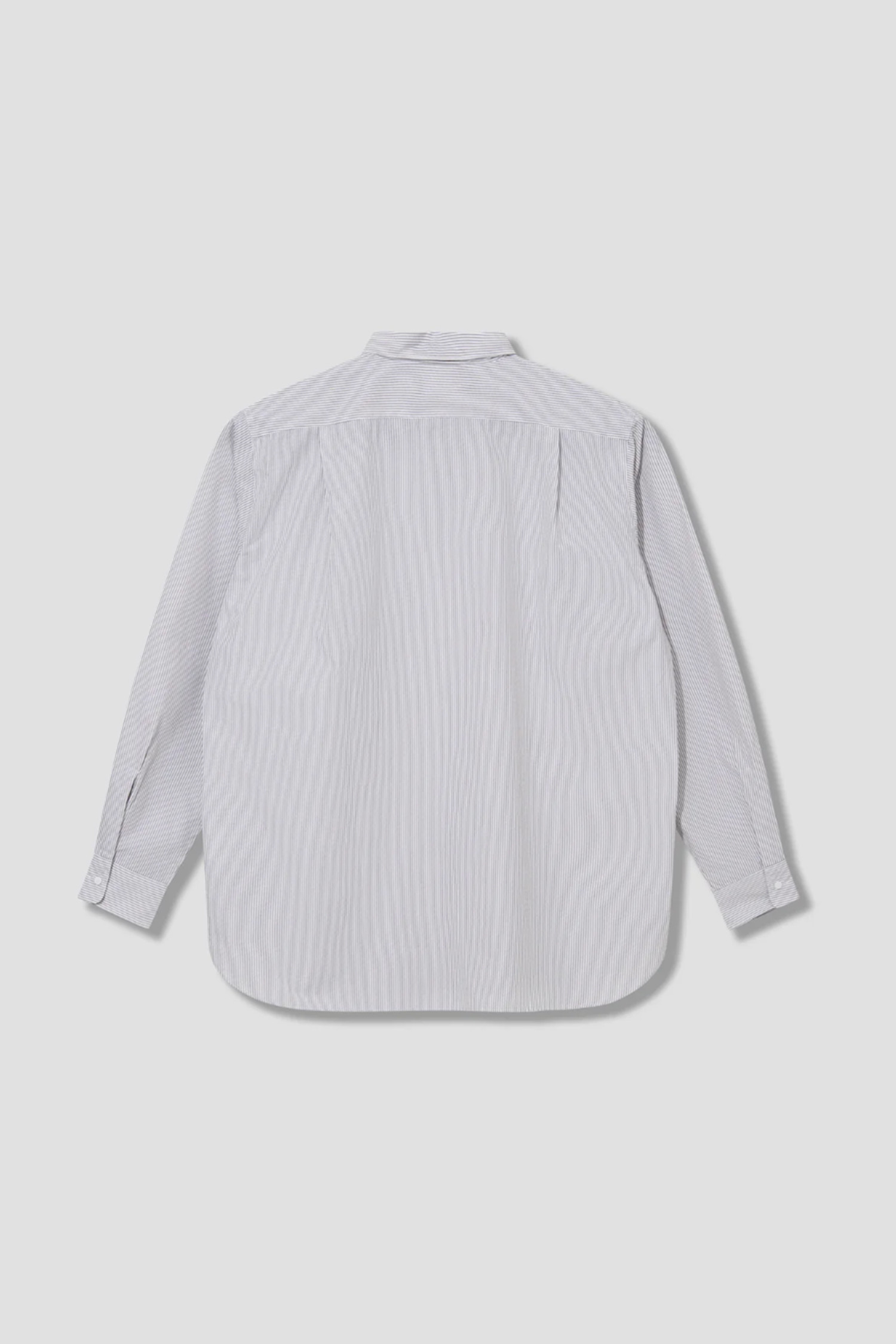 NANAMICA - 긴팔셔츠 - (NANAMICA) Regular Collar Stripe Wind Shirt - SUGF362E BE BEIGE