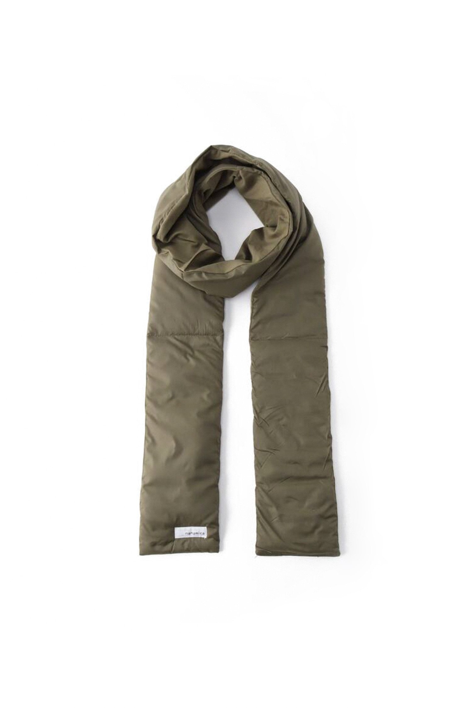 NANAMICA - 스카프/머플러 - (NANAMICA) Down Muffler - SUKF250E KK KHAKI