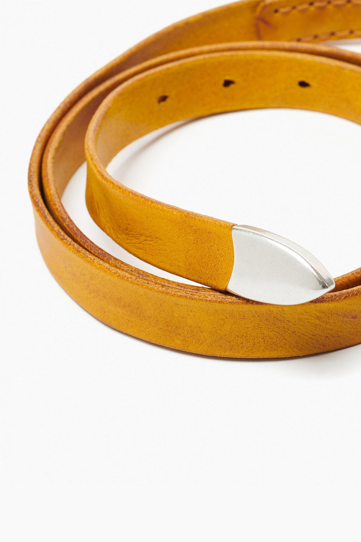 OUR LEGACY - 벨트 - (OUR LEGACY) 2 CM BELT - A22482S Saffron Leather