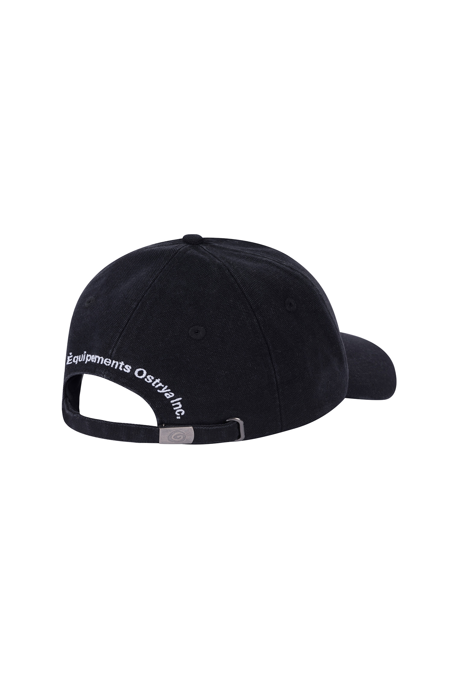 OSTRYA - 모자 - (OSTRYA) Swirl Logo Five Panels Cap - Black