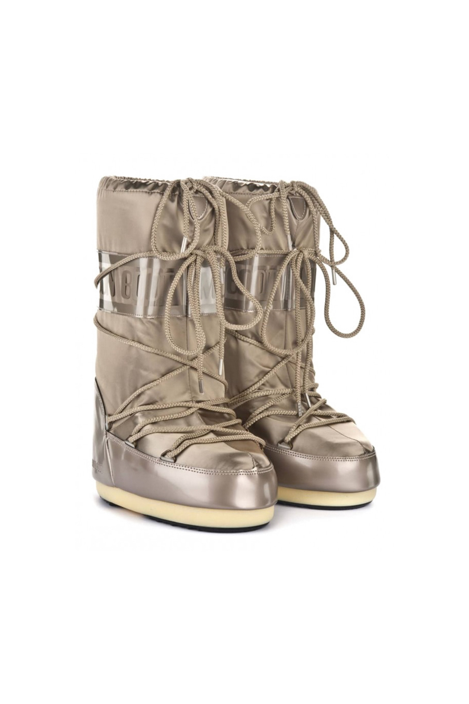 MOON BOOT - 부츠/워커 - (MOON BOOT) ICON GLANCE SATIN BOOTS - 80D1401680 B003 GREY